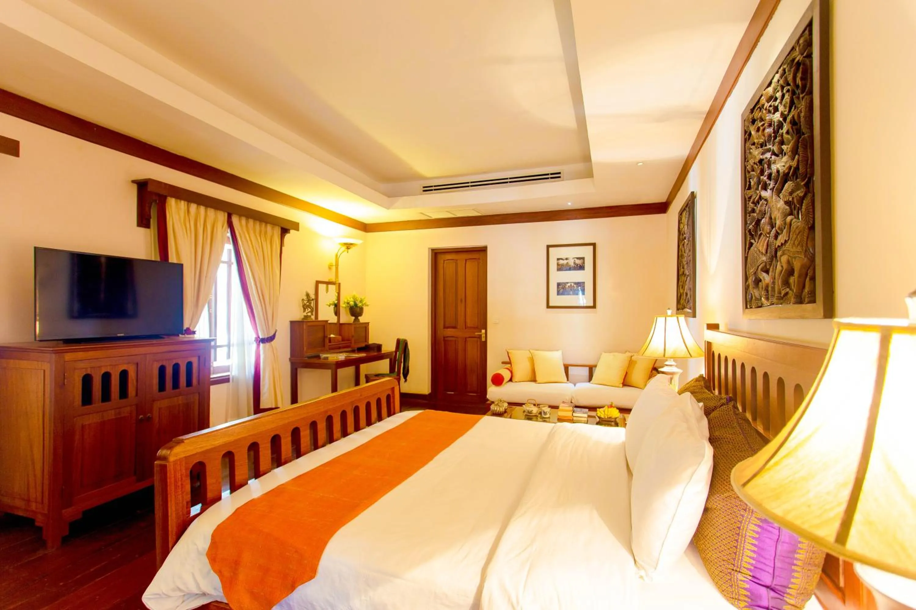 Bedroom, Bed in Royal Angkor Resort & Spa