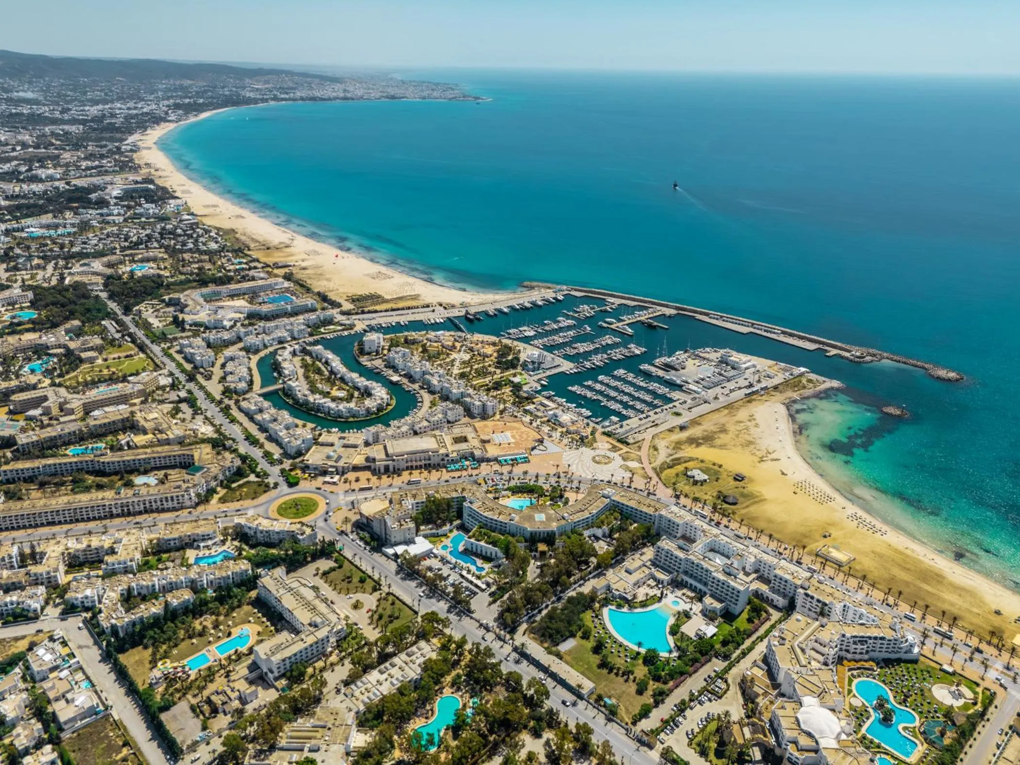 Bird's eye view in TMK L'Atrium Yasmine by Turismark
