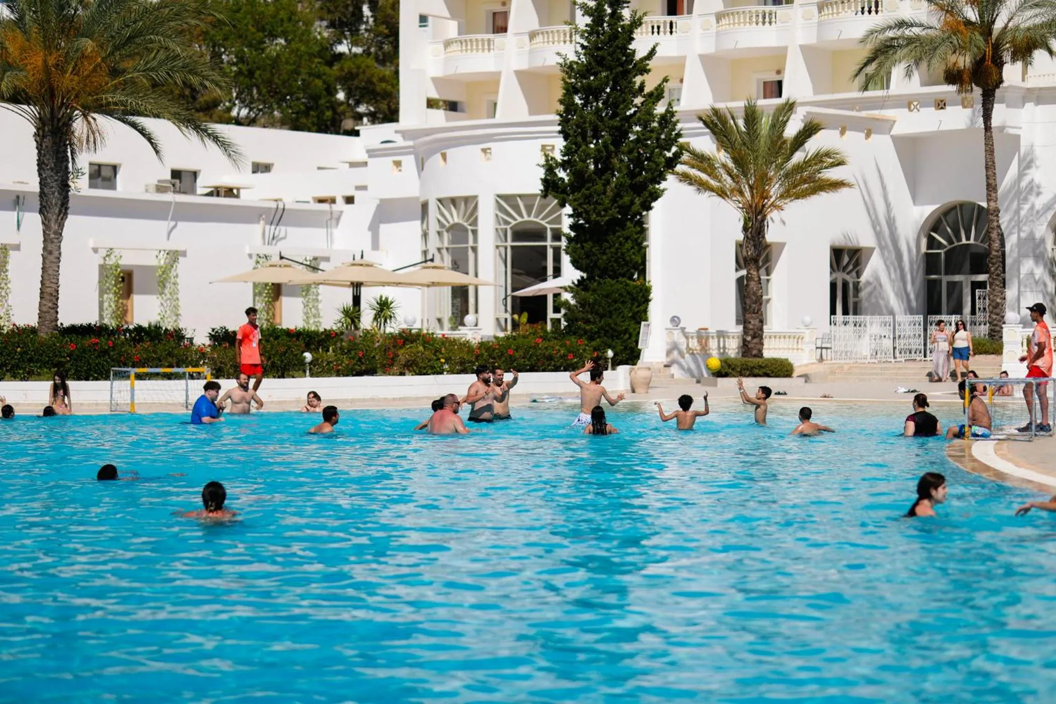 Swimming pool in TMK L'Atrium Yasmine by Turismark