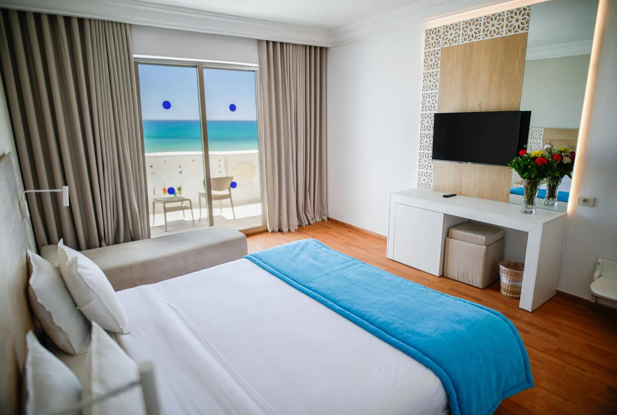 TV and multimedia, Bed in TMK L'Atrium Yasmine by Turismark