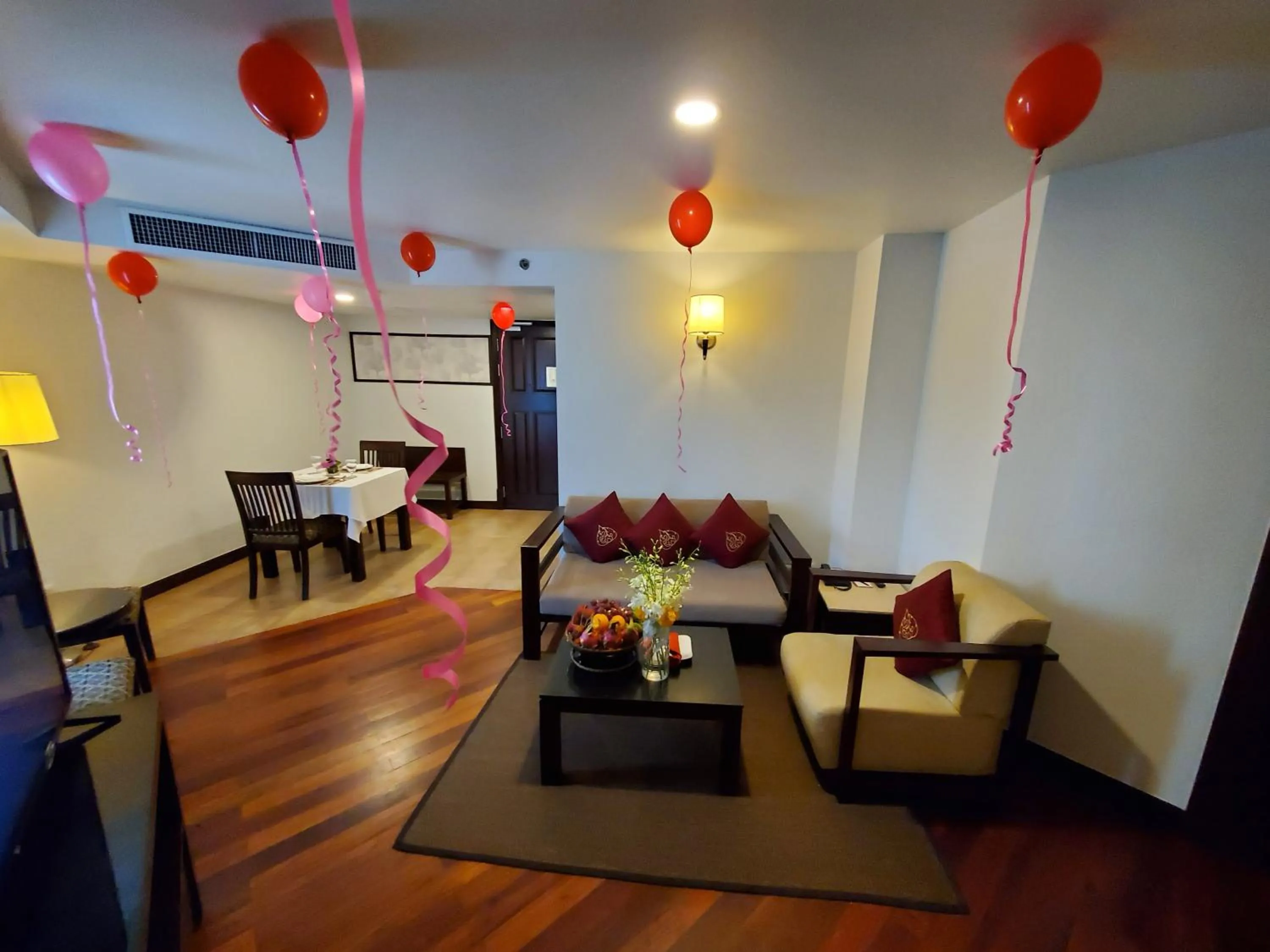 Living room in Tara Angkor Hotel