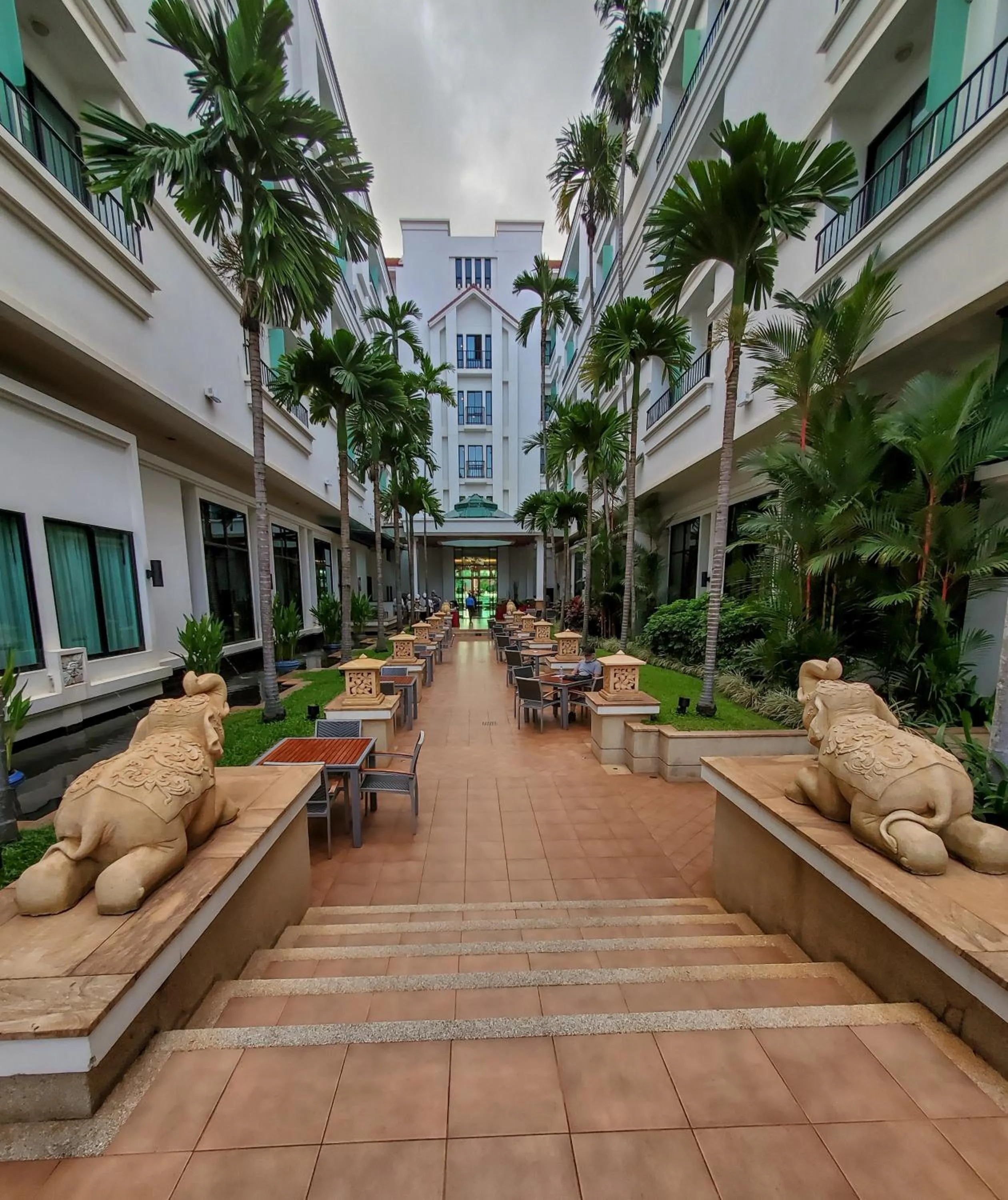 Landmark view in Tara Angkor Hotel