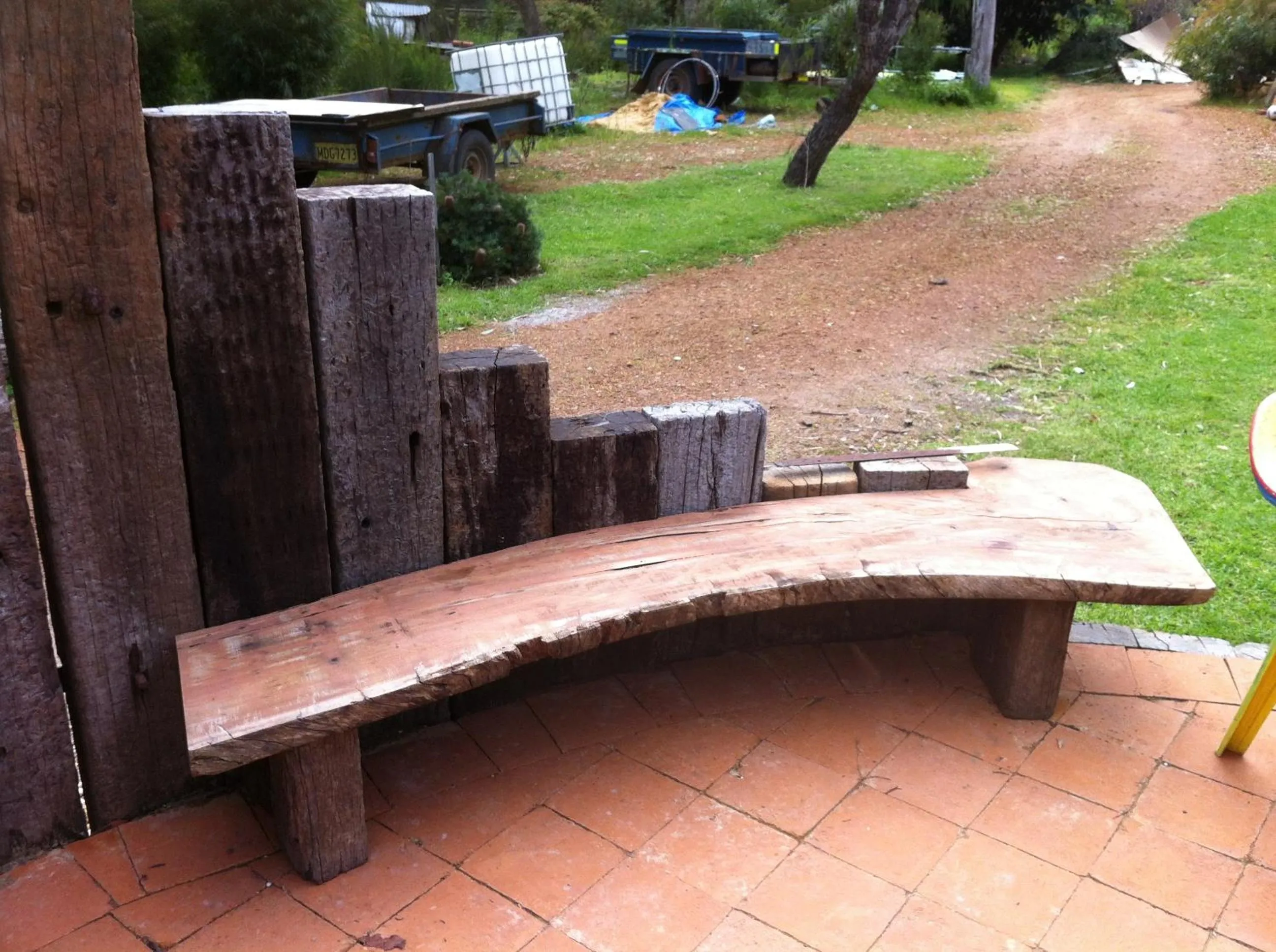 Patio in Windrose B&B