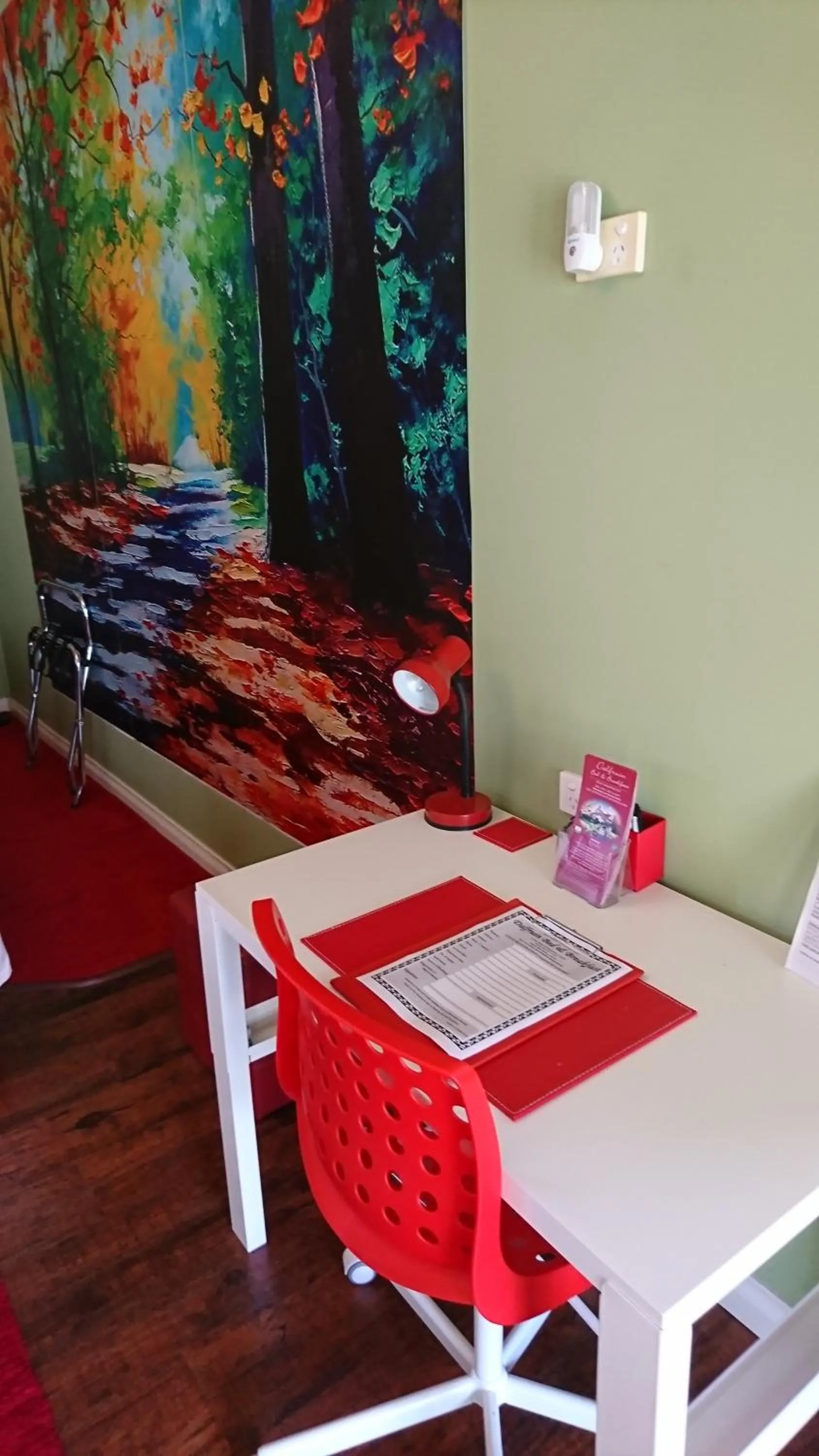 Decorative detail in Dalfruin B&B