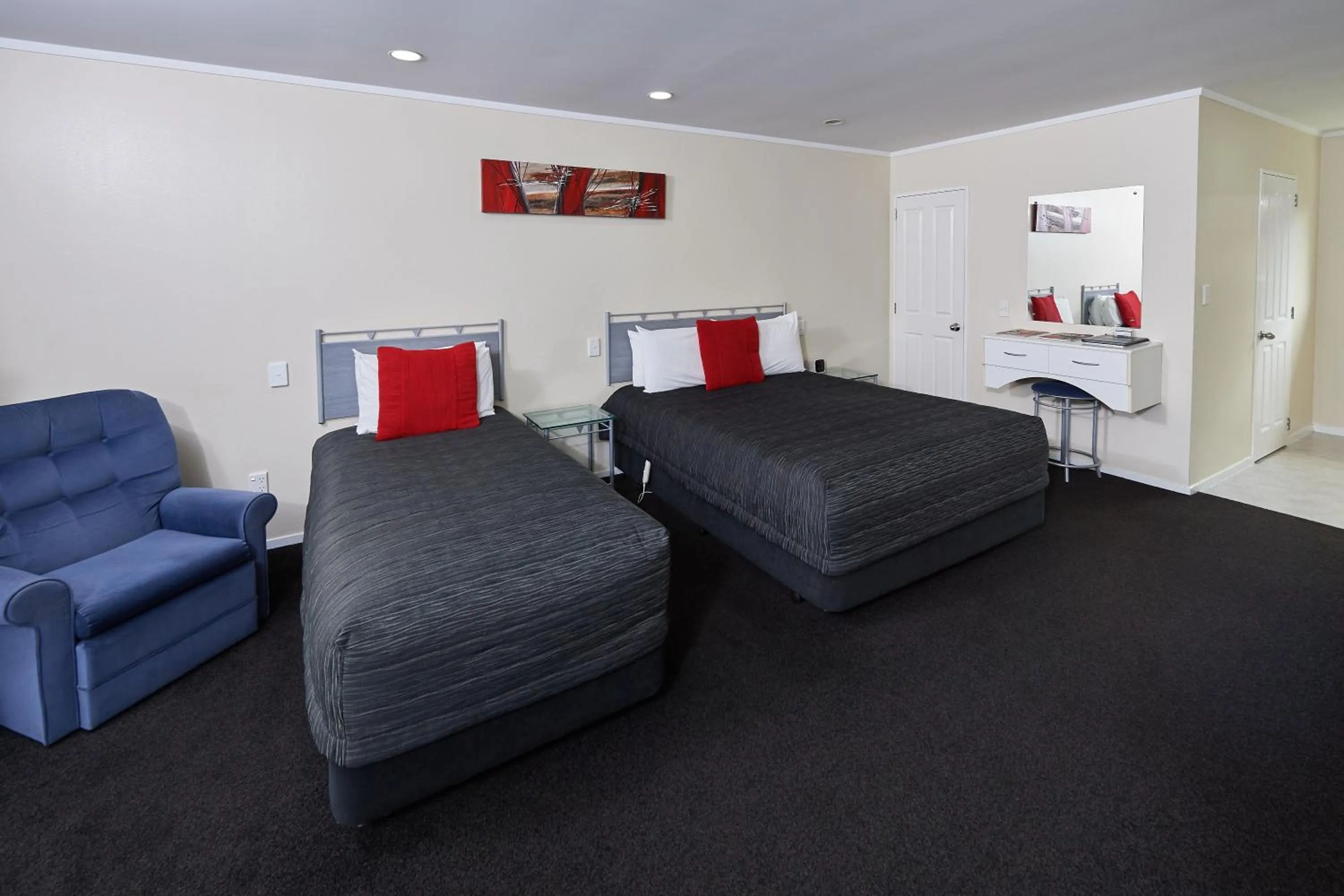 Bed in Livingston Motel