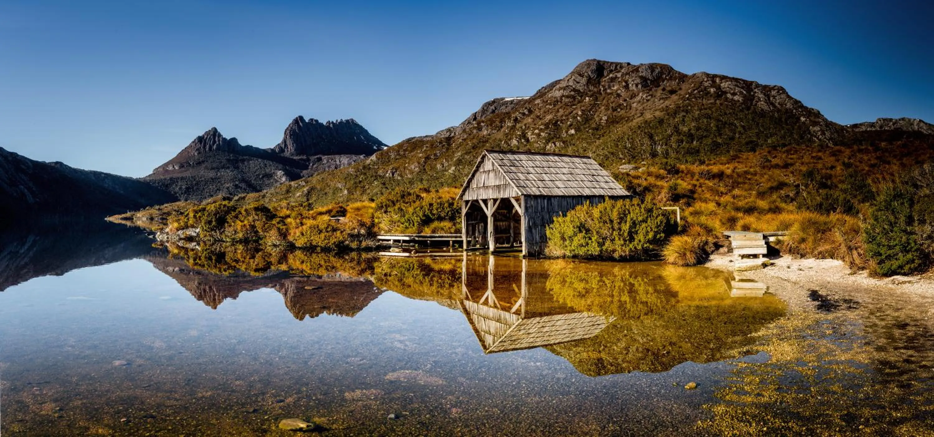 Natural landscape in Discovery Parks - Cradle Mountain