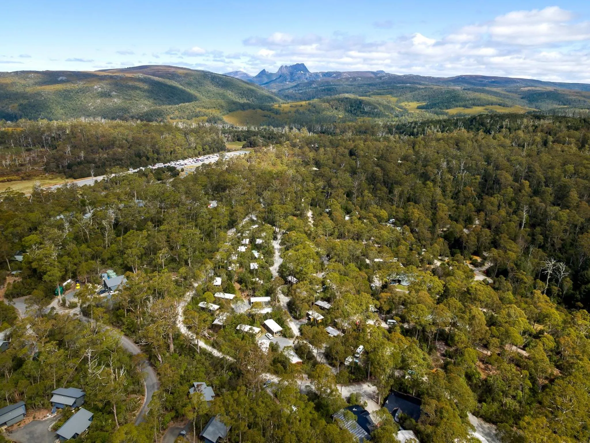 View (from property/room) in Discovery Parks - Cradle Mountain