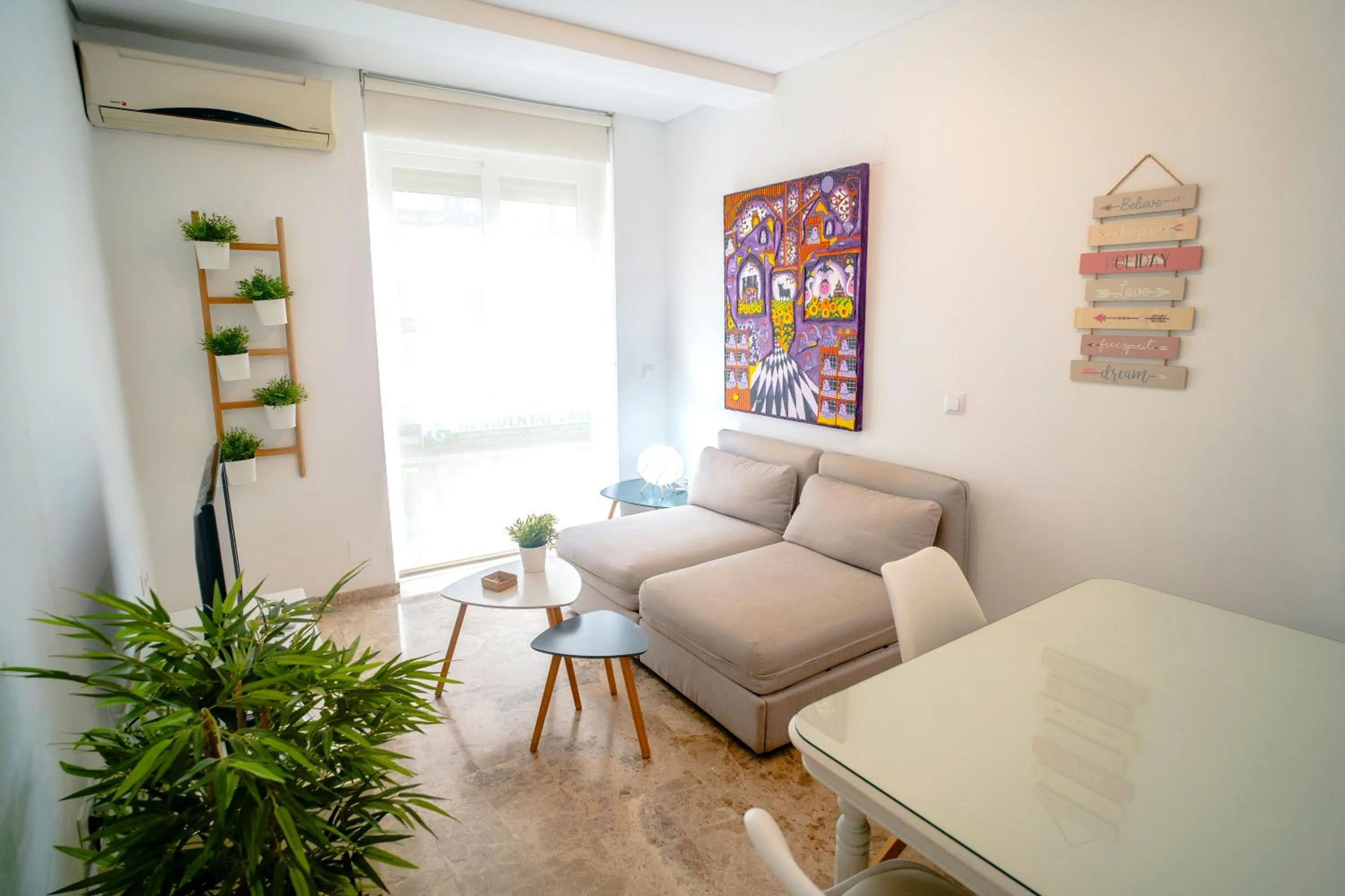 Living room in Azhar Suites