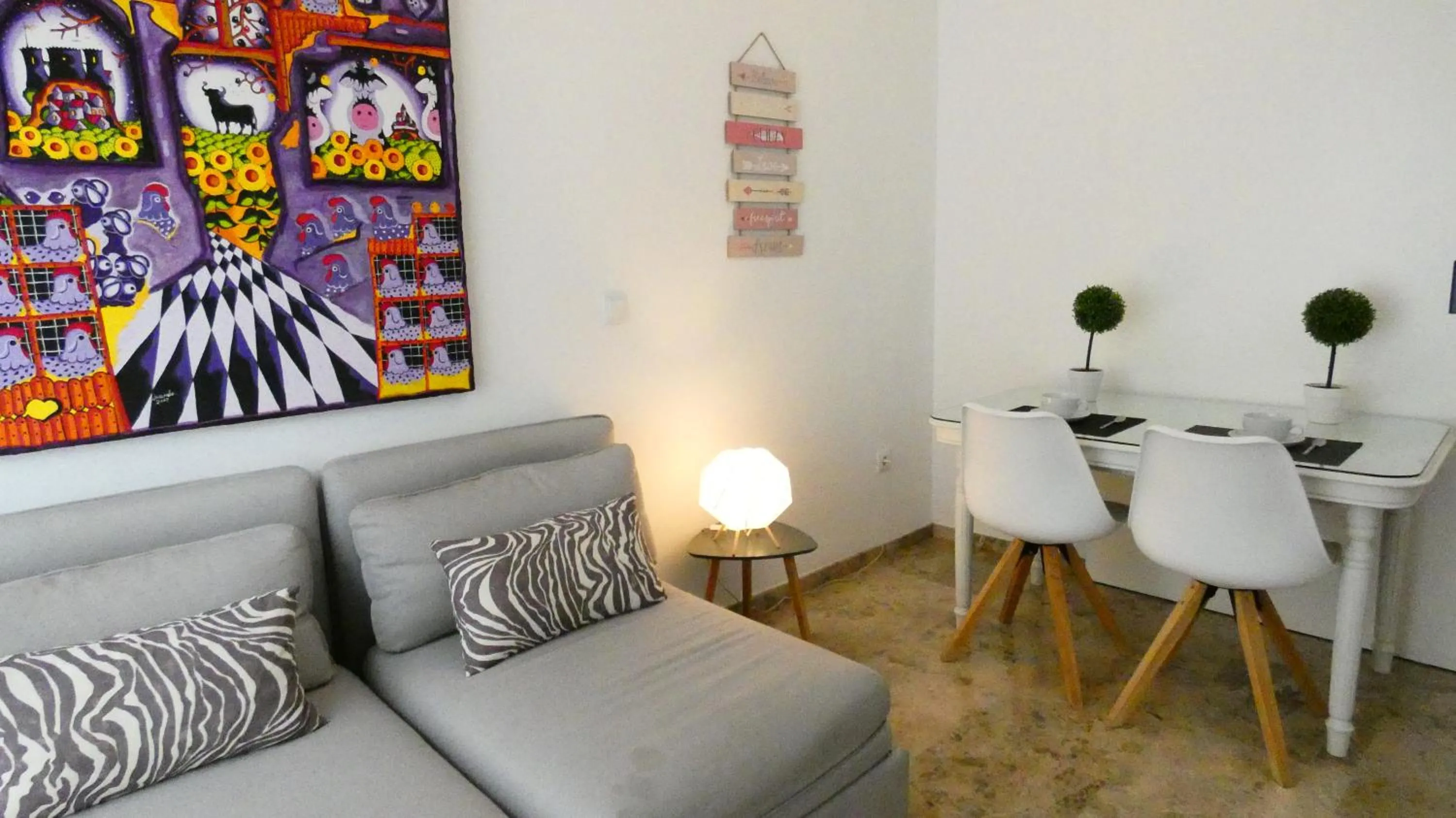 Living room in Azhar Suites
