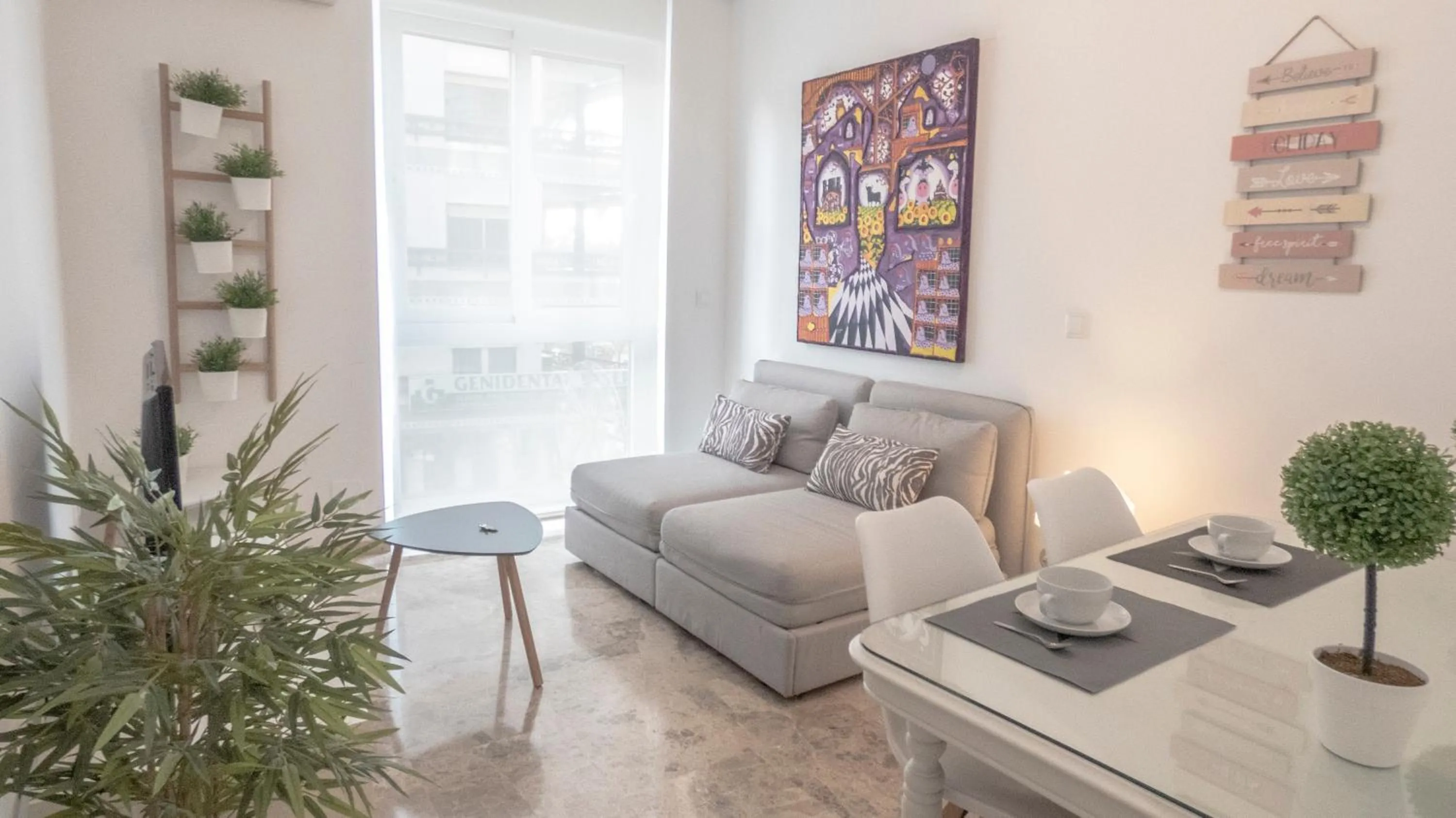 Living room in Azhar Suites
