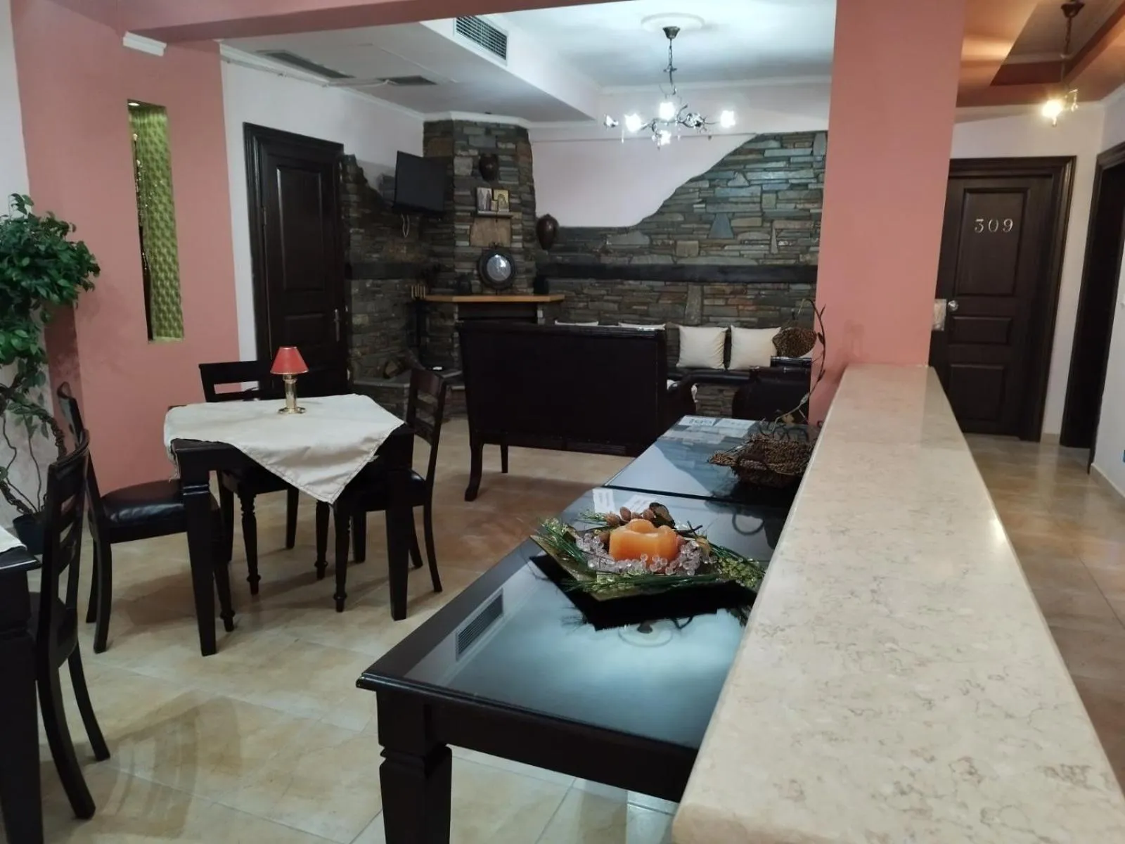 Living room in Pozar Salt Cave Hotel Spa