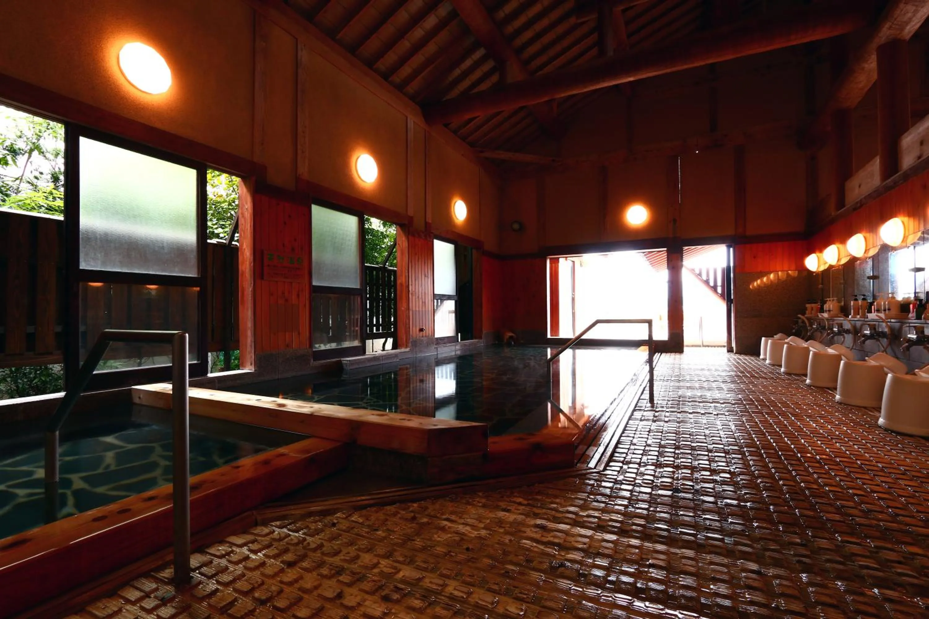 Hot Spring Bath in Kafutei