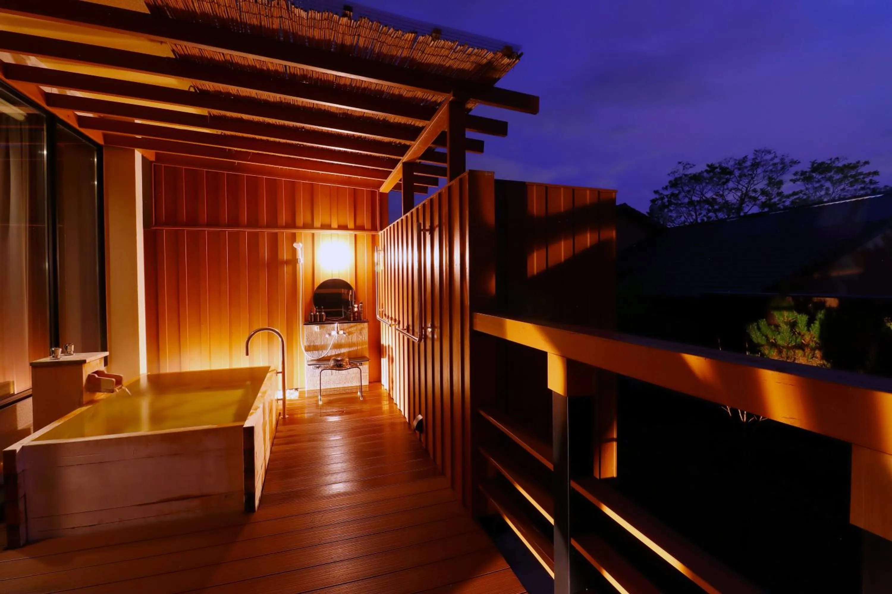 Open Air Bath in Kafutei