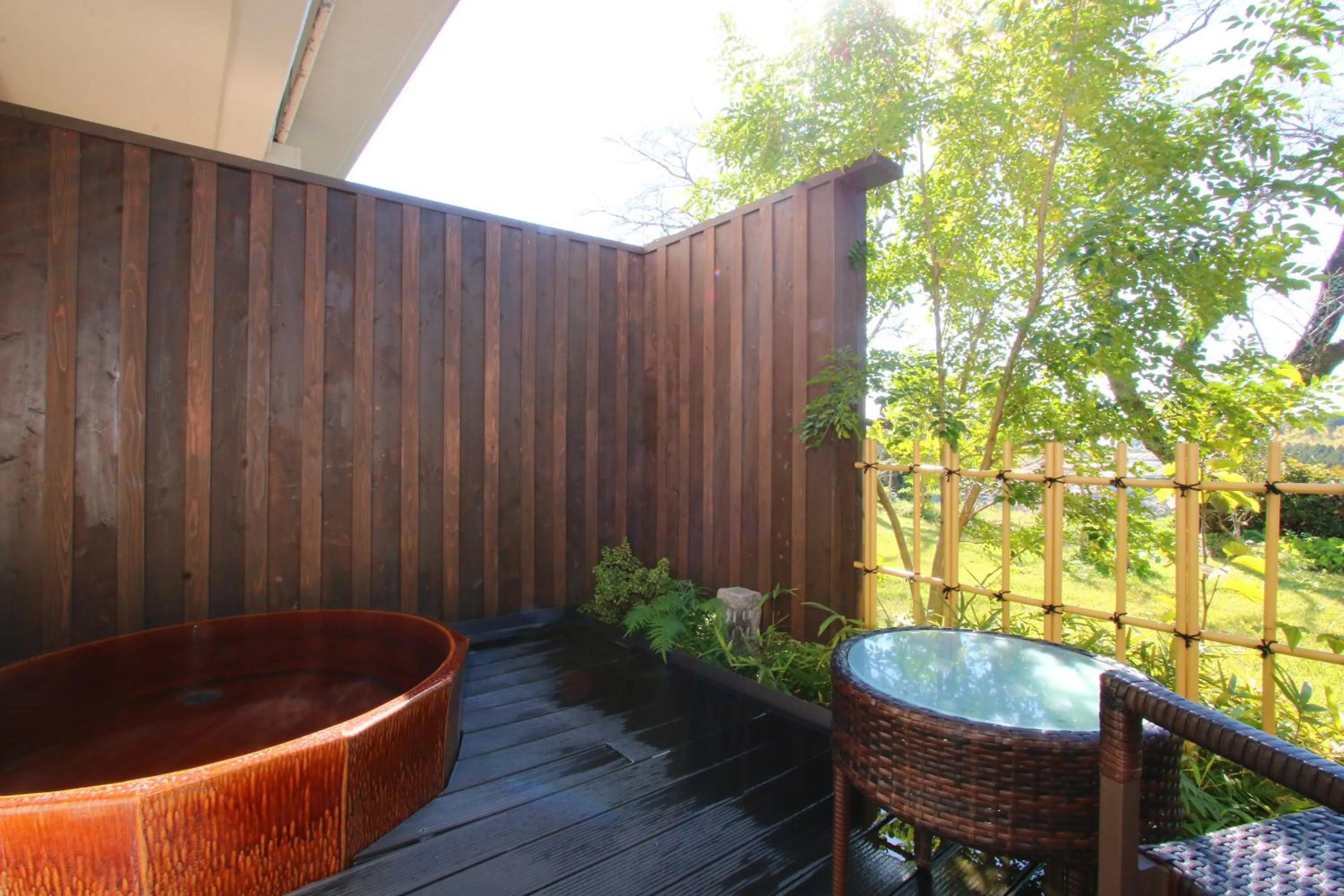 Open Air Bath in Kafutei