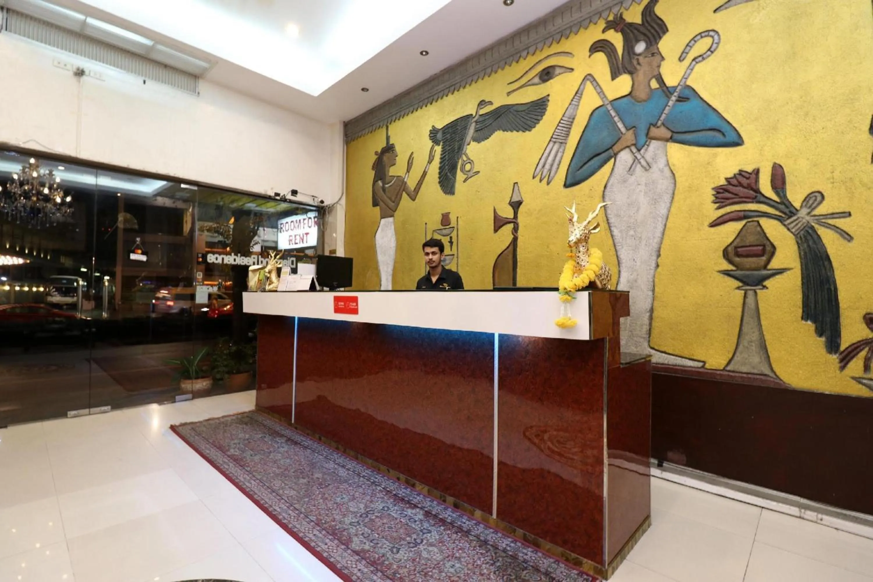Lobby or reception in Diamond Residence Silom