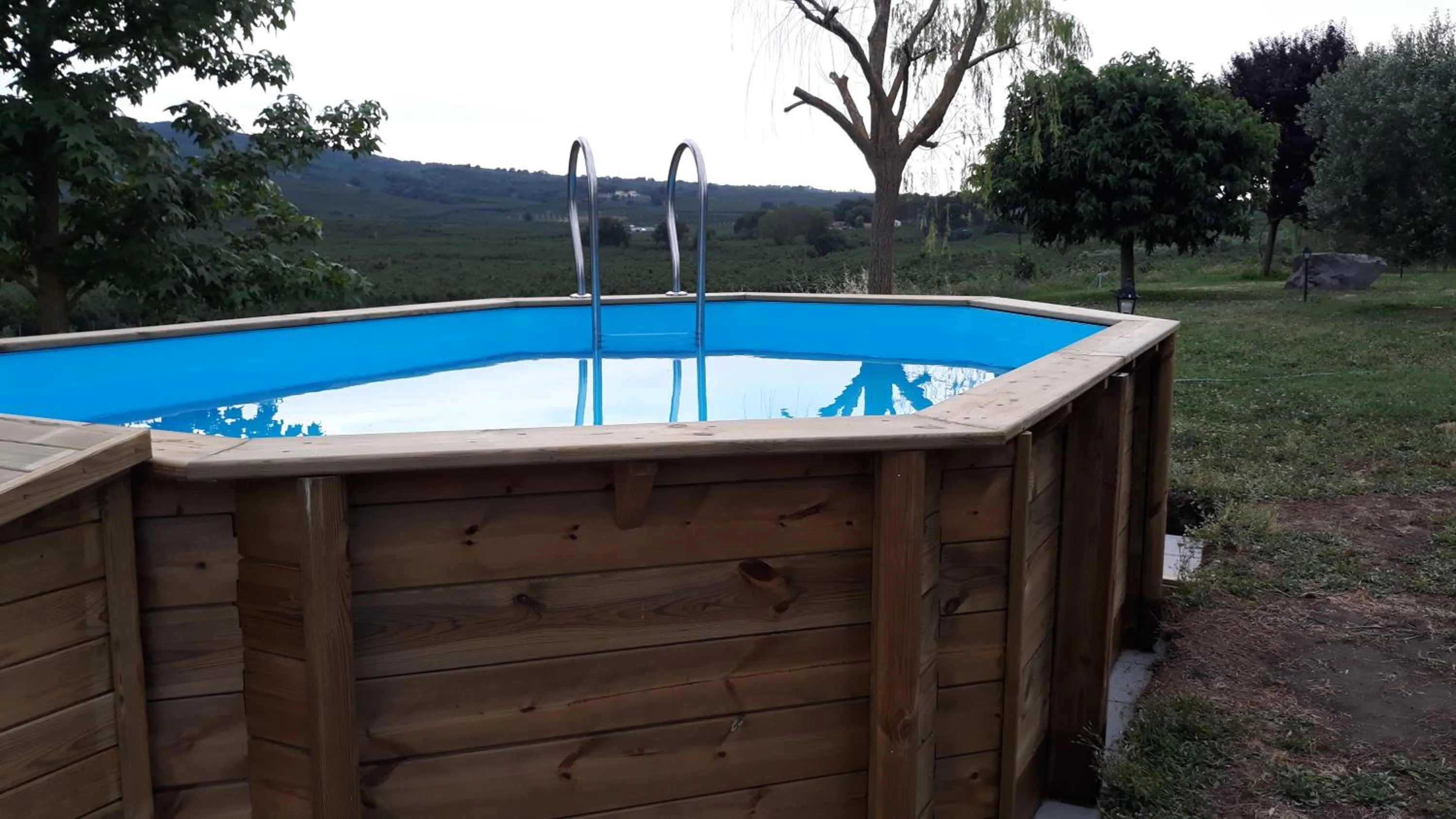 Pool view in L'Orto sul Poggio