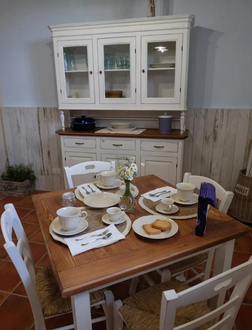 Dining area in L'Orto sul Poggio
