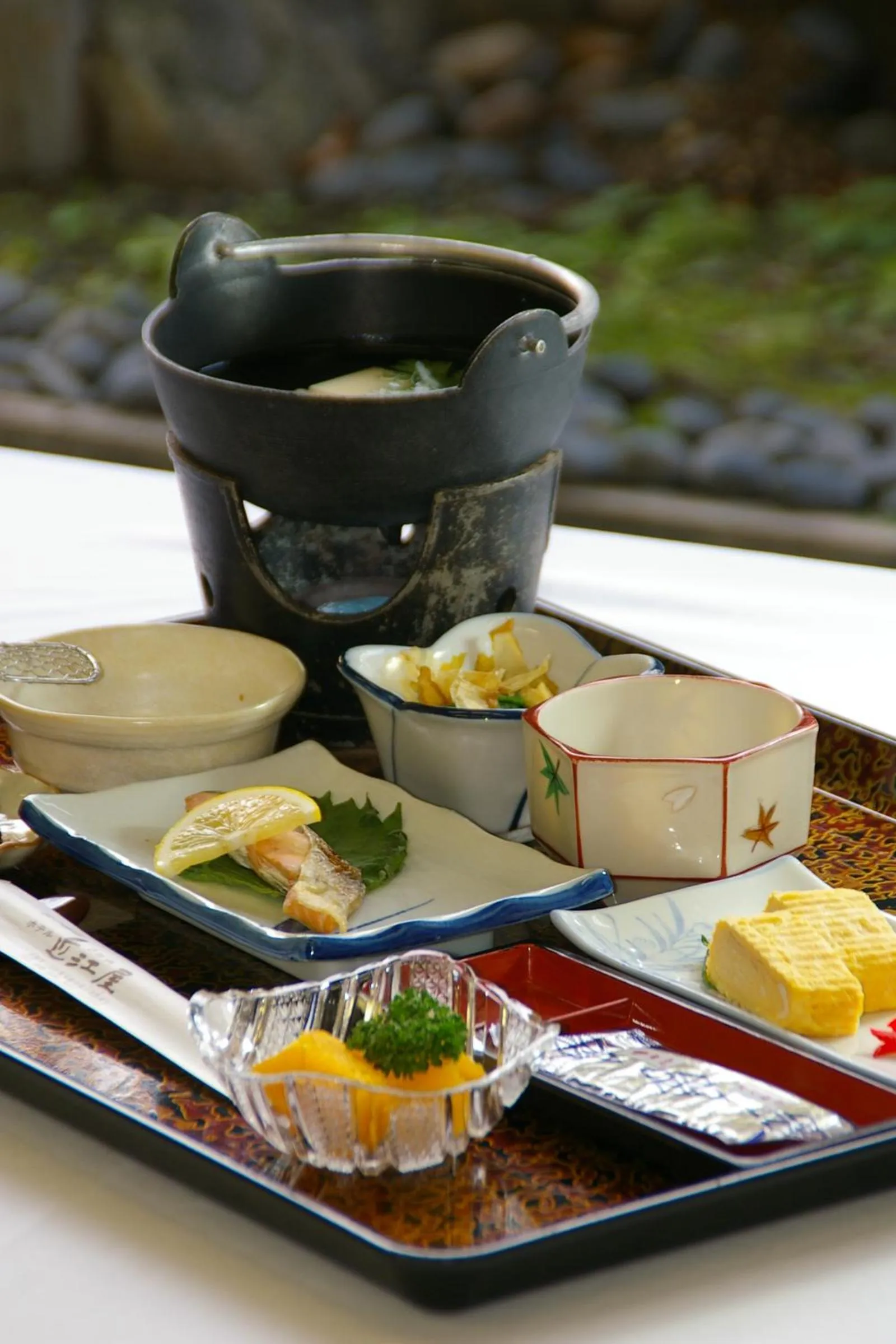 Food in Hotel Oumiya