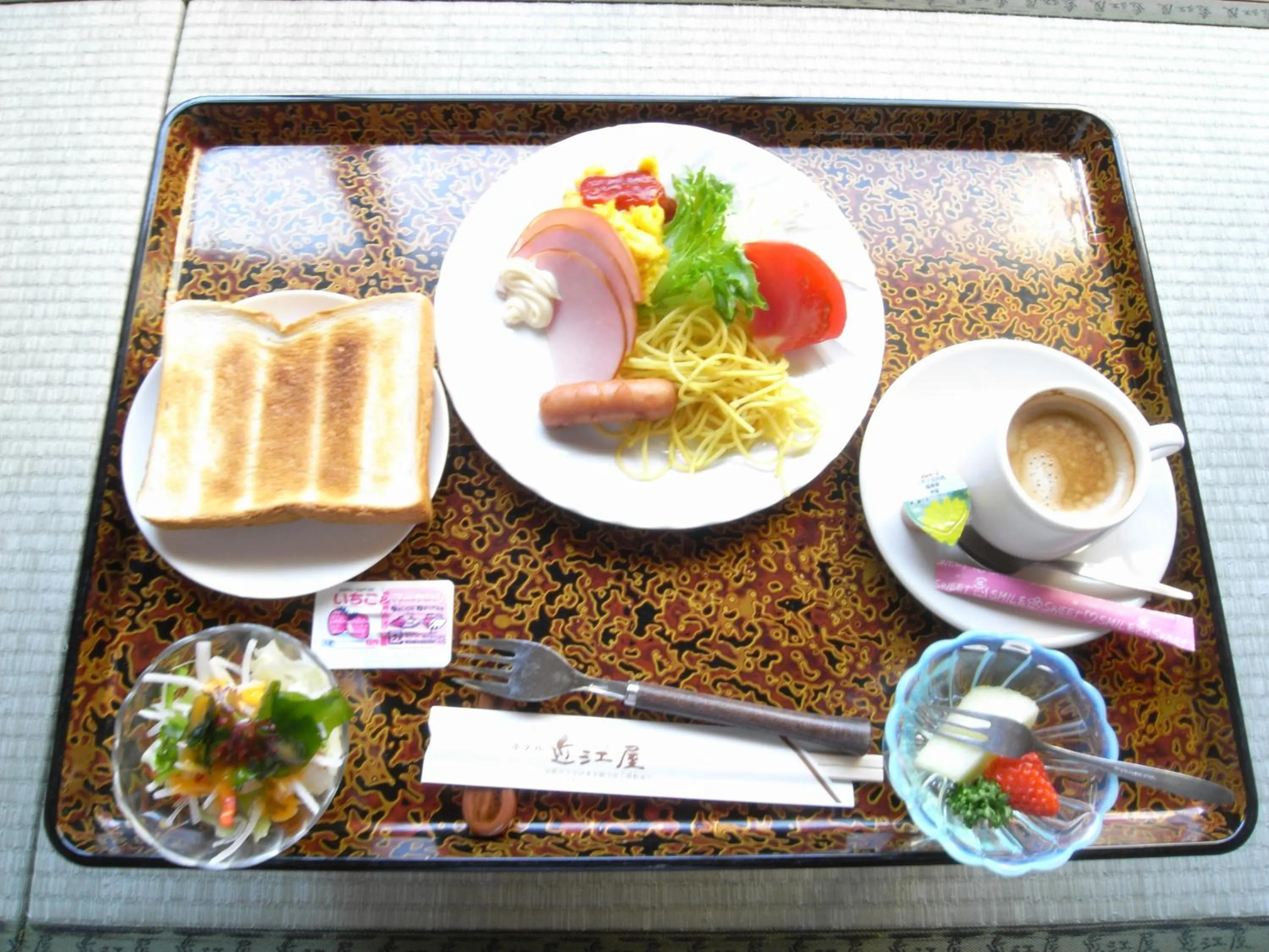 Food in Hotel Oumiya