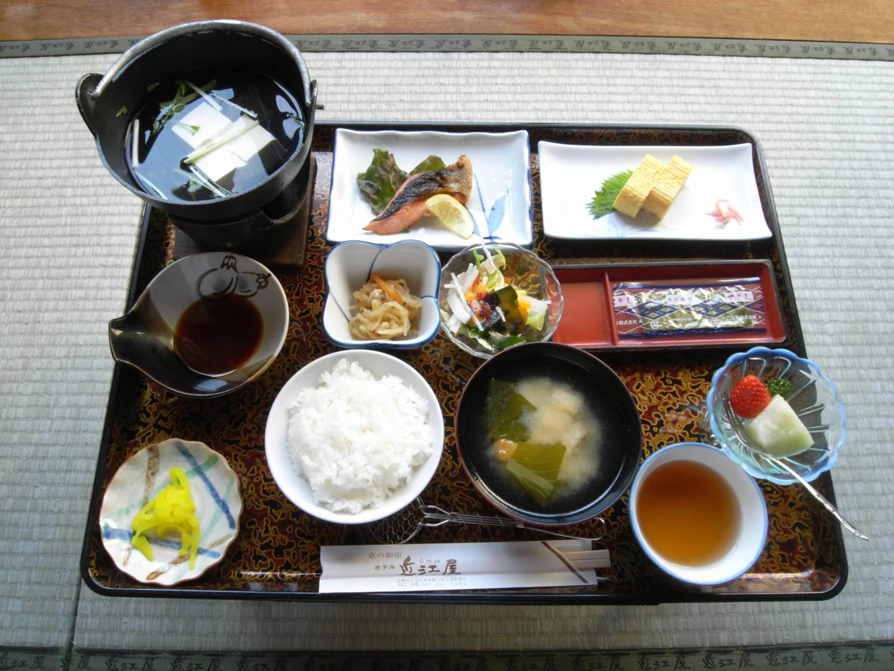 Food in Hotel Oumiya