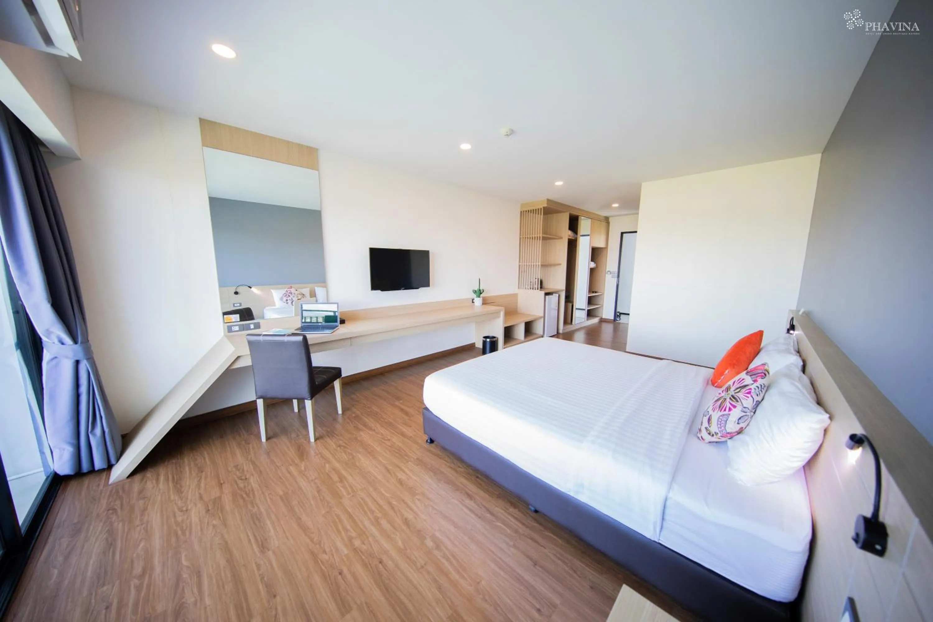 Bed in Phavina Grand Boutique