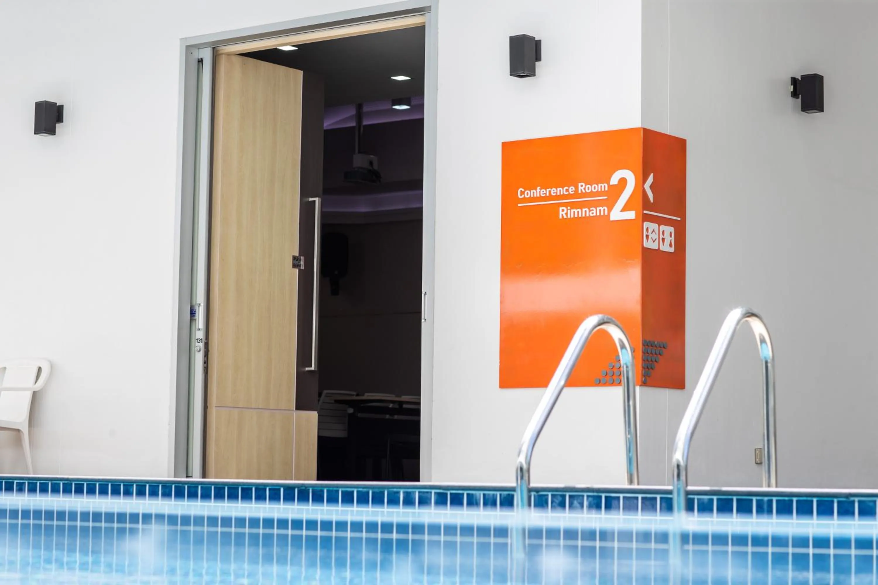 Swimming pool in Phavina Grand Boutique