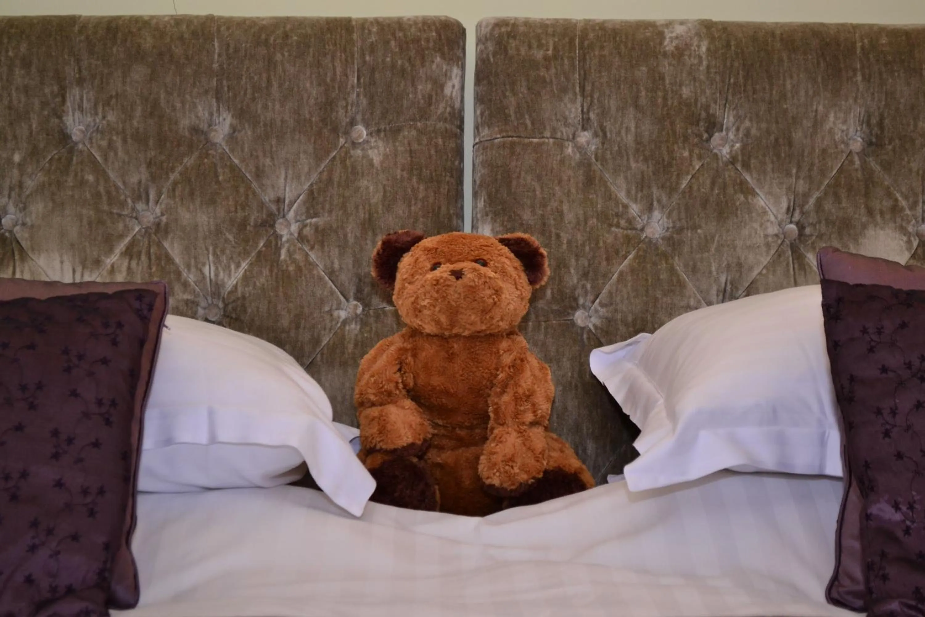 Bed in Dale Head Hall Lakeside Hotel