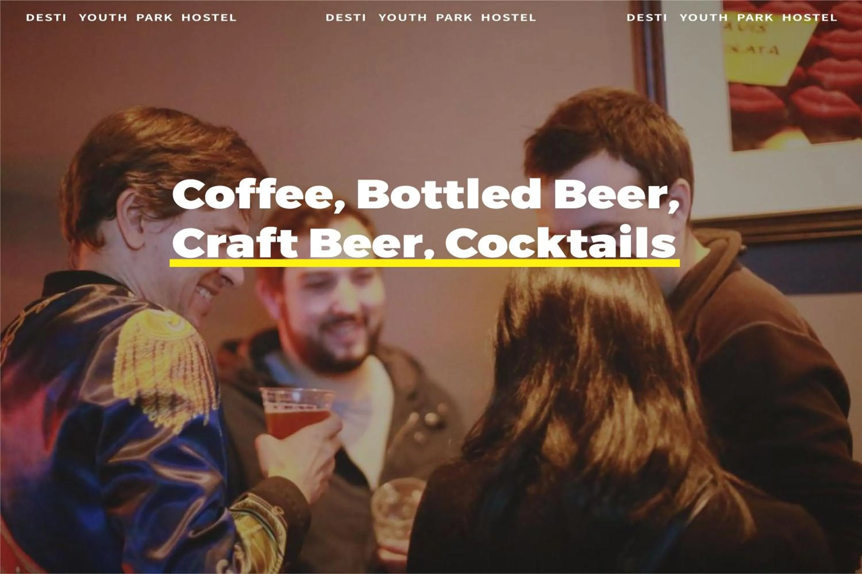 Drinks in Chengdu Desti Youth Park Hostel Chunxi Road