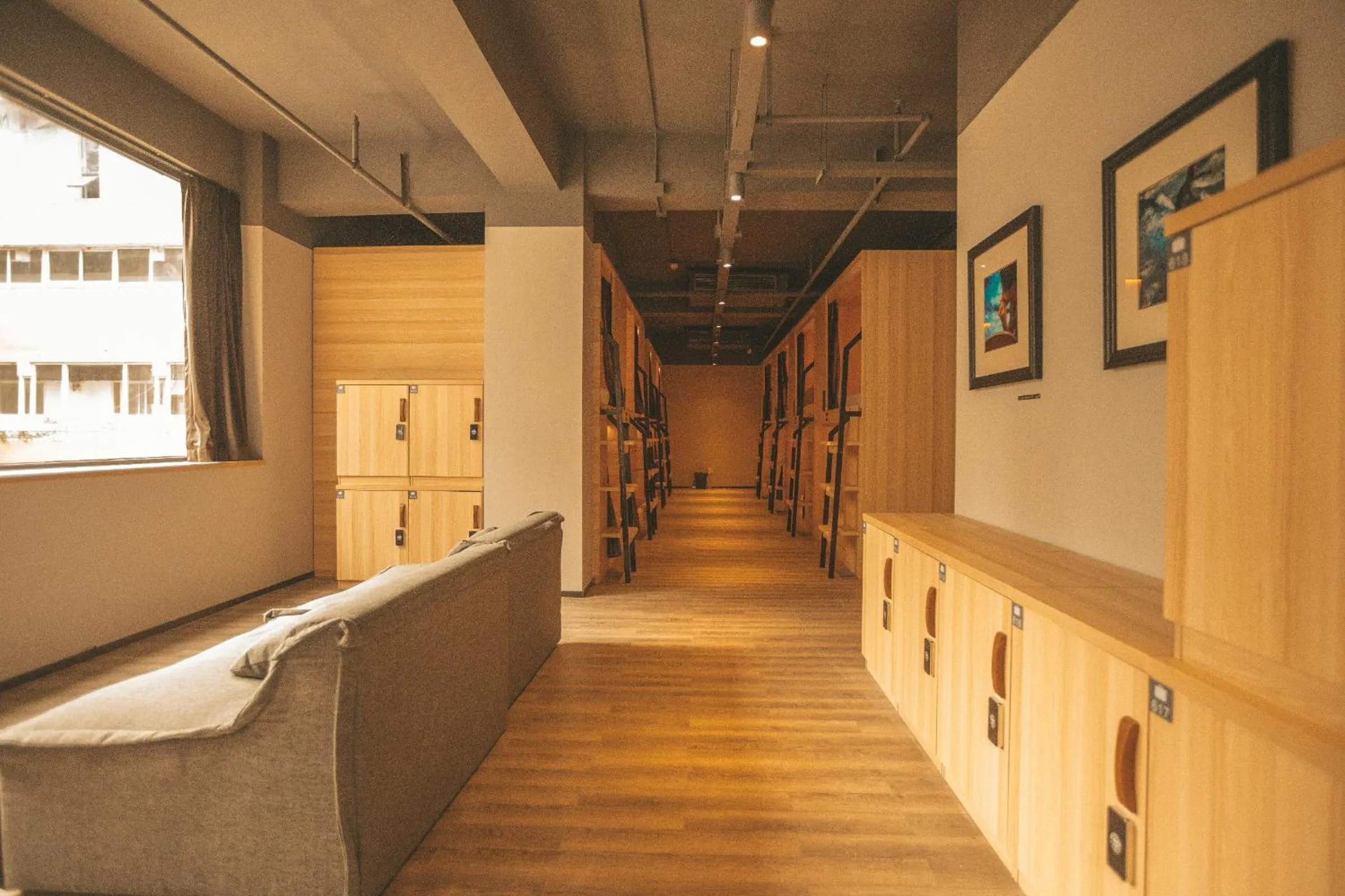 Photo of the whole room in Chengdu Desti Youth Park Hostel Chunxi Road