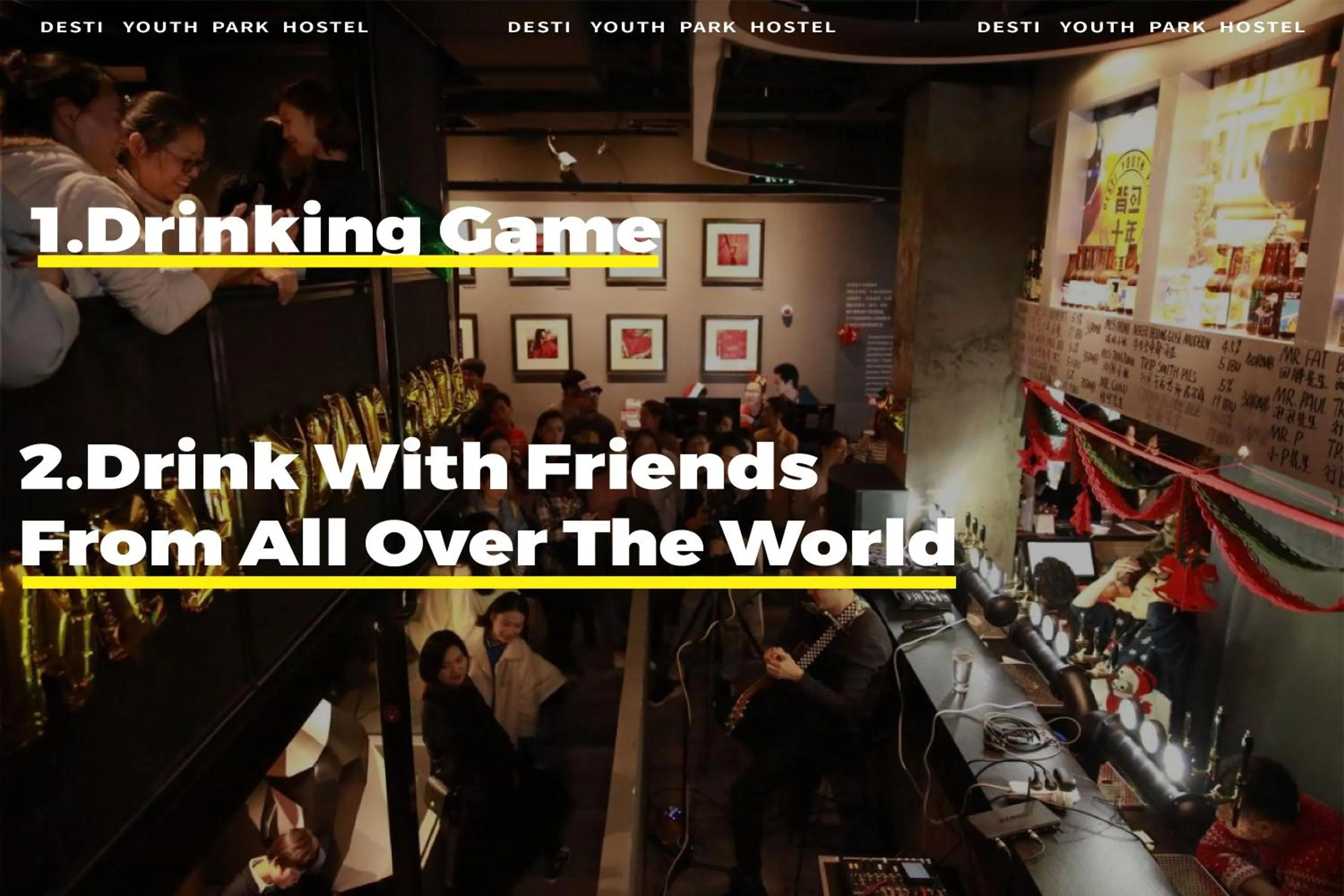 Activities in Chengdu Desti Youth Park Hostel Chunxi Road