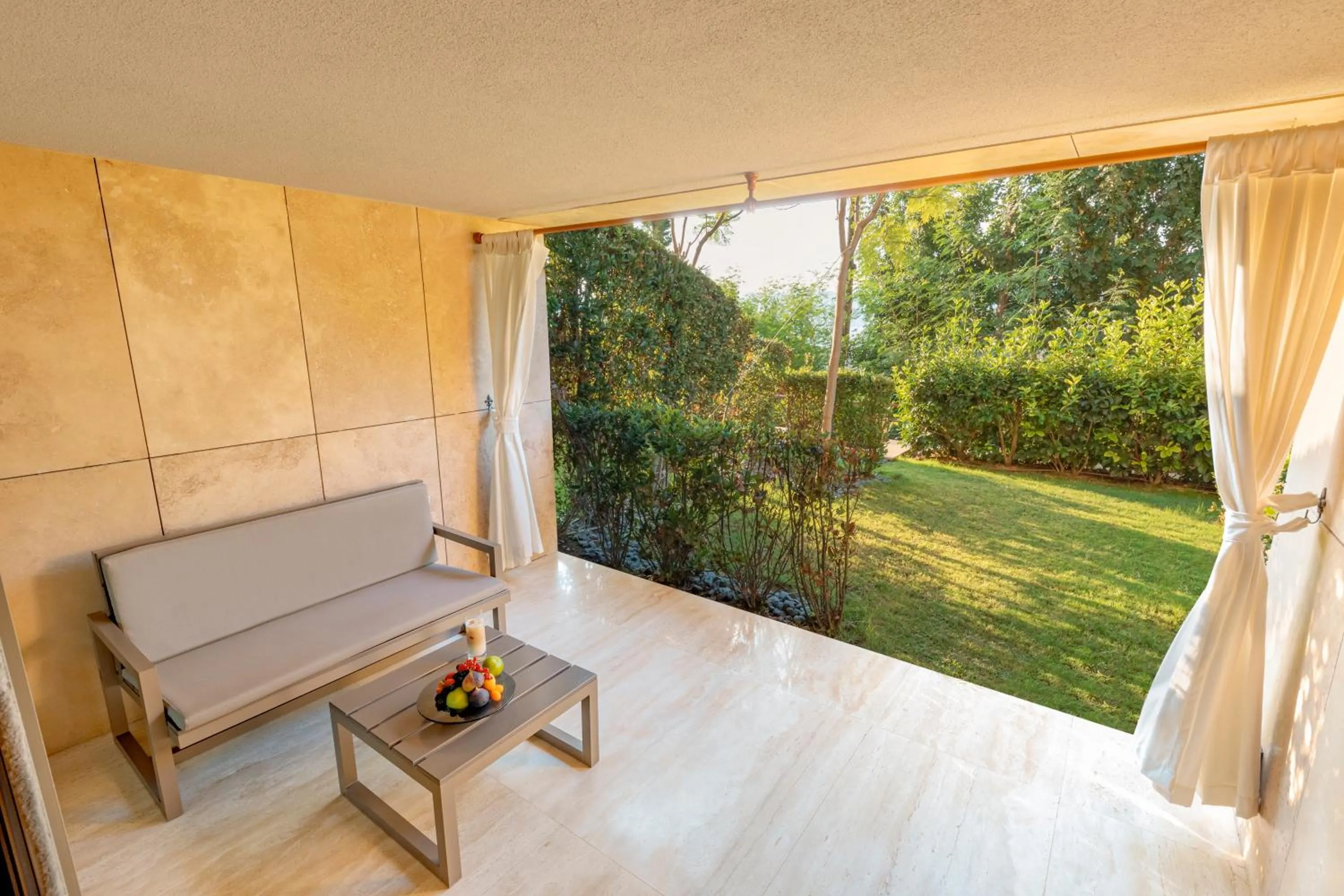 Garden view in D Maris Bay