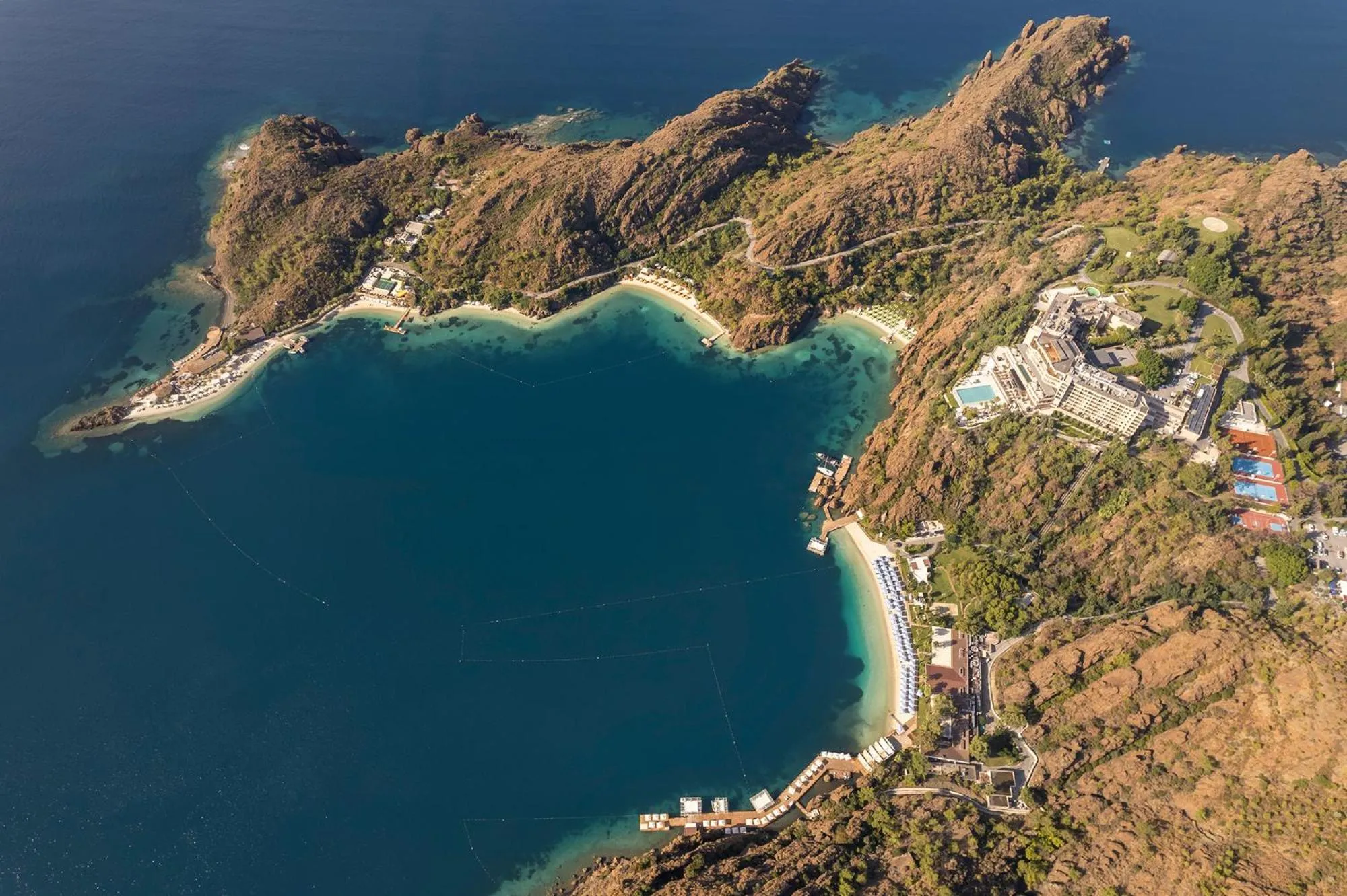 Bird's eye view in D Maris Bay