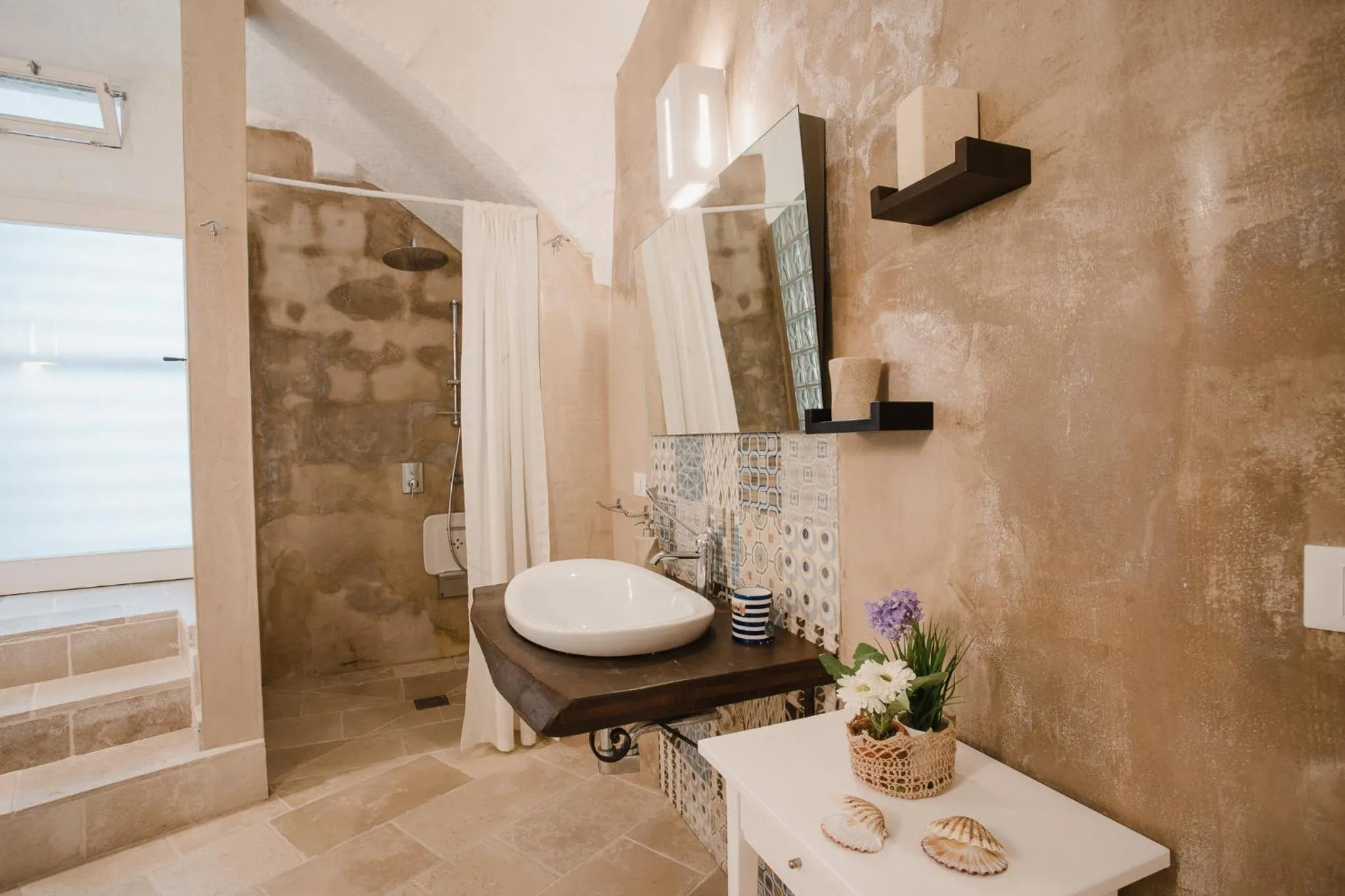 Bathroom in La Casetta di Porzia