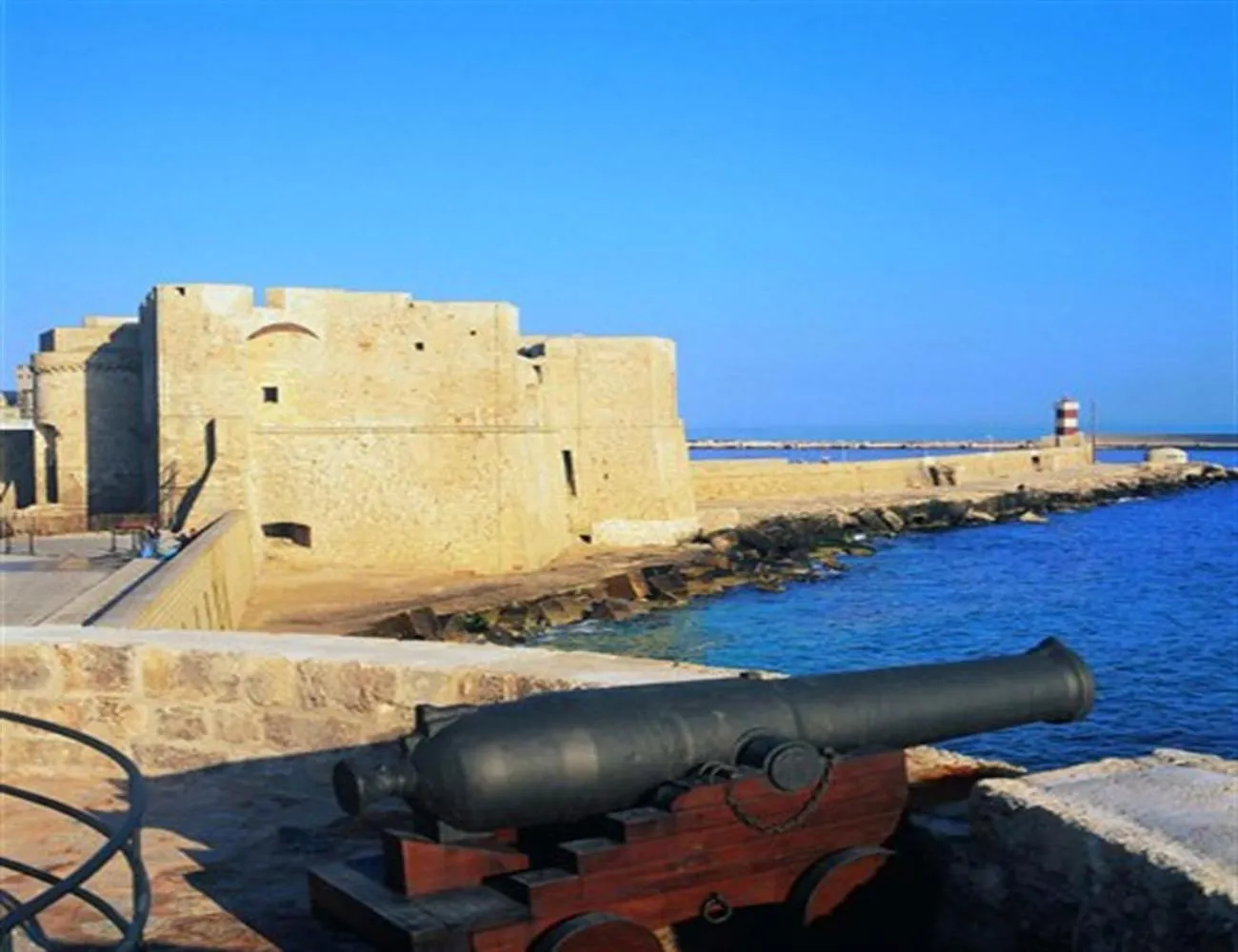 Sea view in La Casetta di Porzia