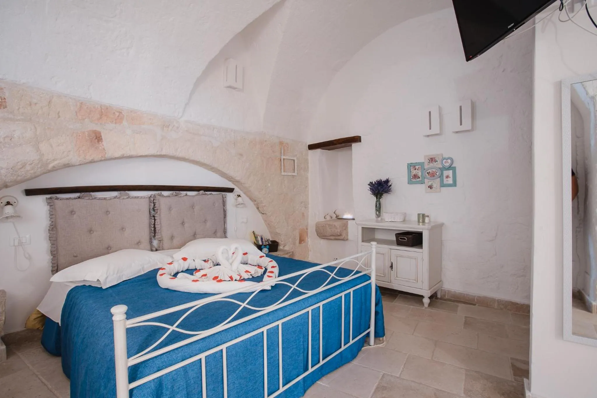 Bed in La Casetta di Porzia