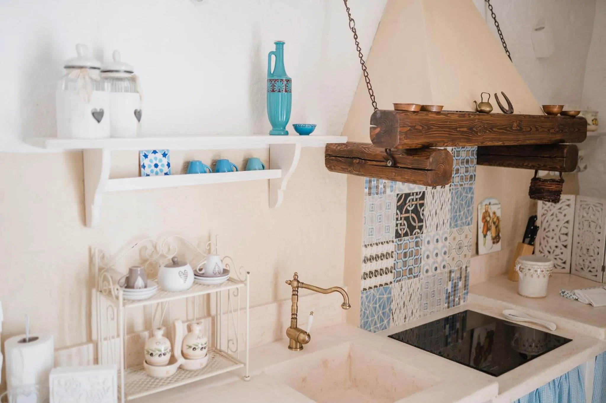 Kitchen or kitchenette in La Casetta di Porzia