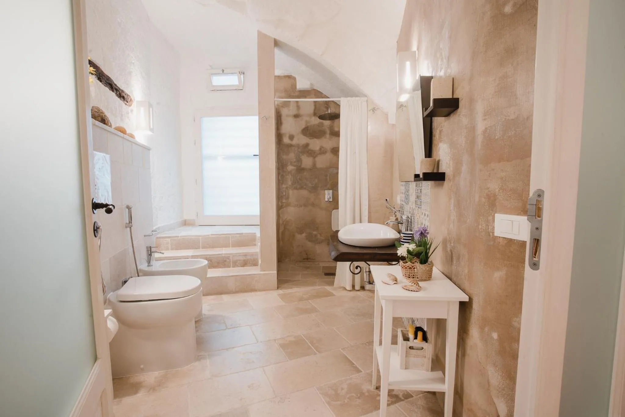 Bathroom in La Casetta di Porzia
