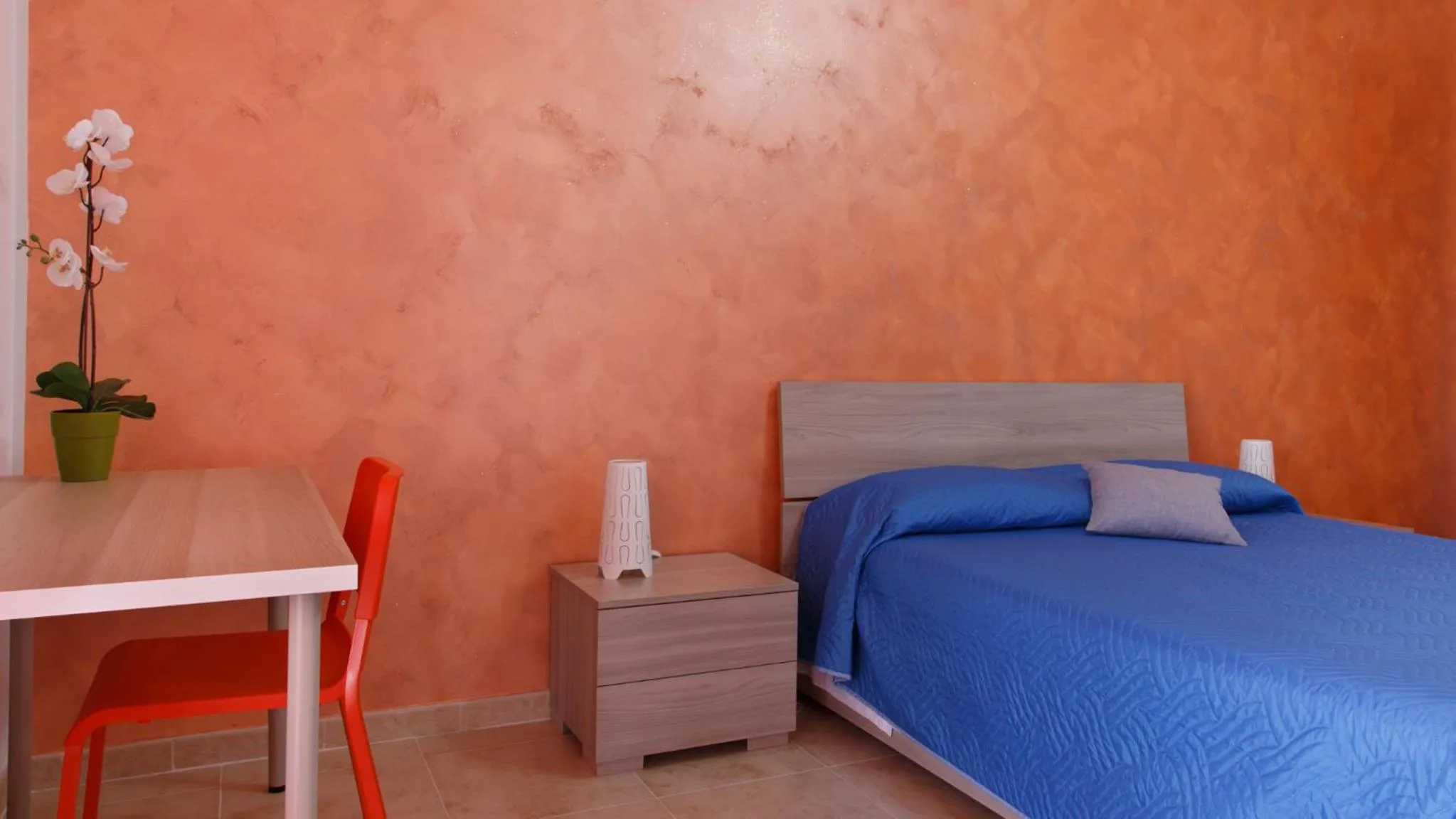 Bed in B&B Mediterraneo