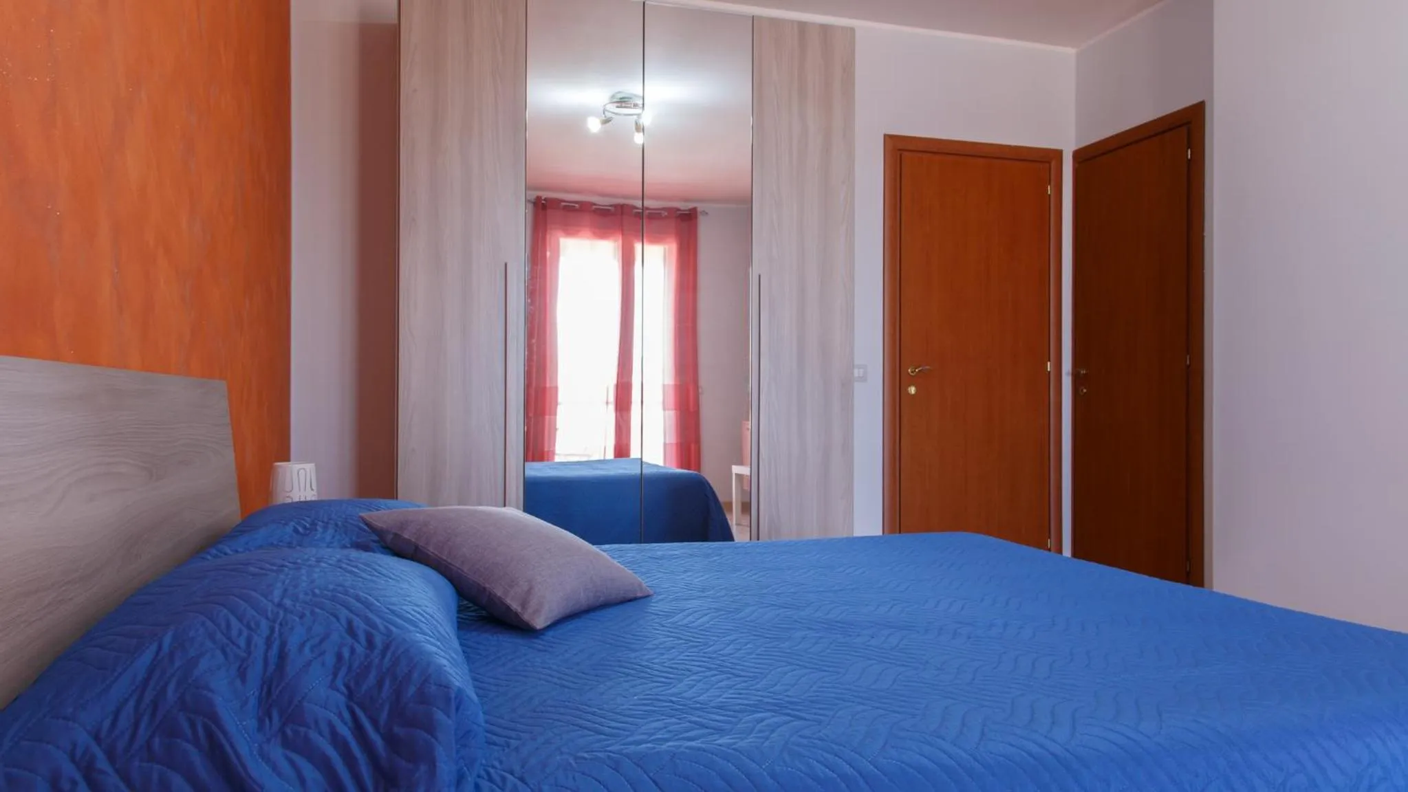 Bed in B&B Mediterraneo