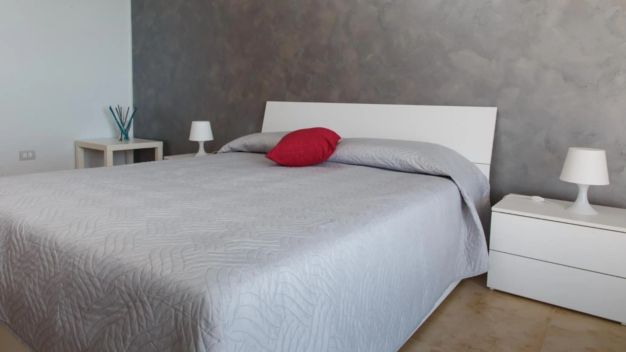 Bed in B&B Mediterraneo