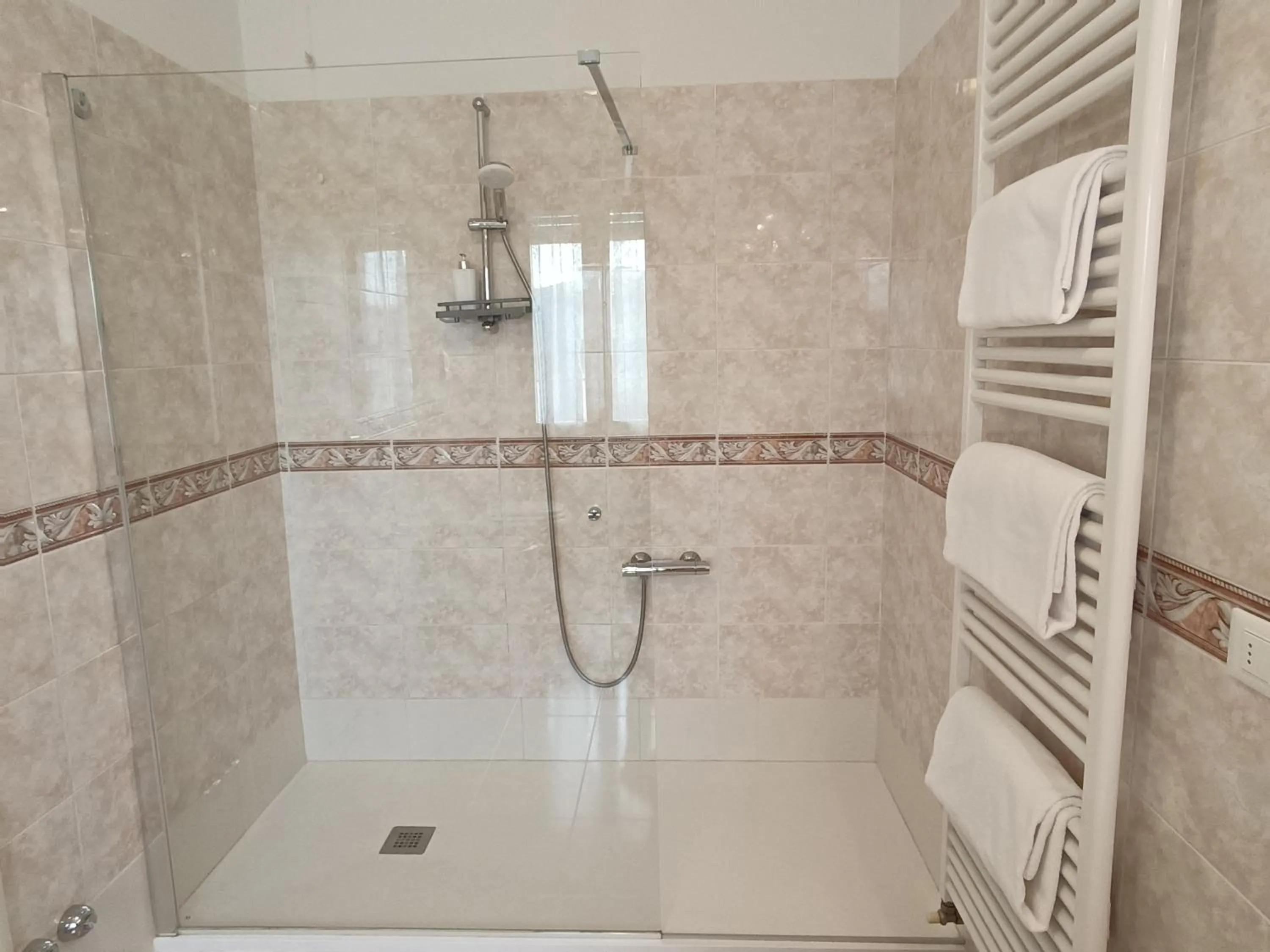 Shower in B&B Il Paiolo