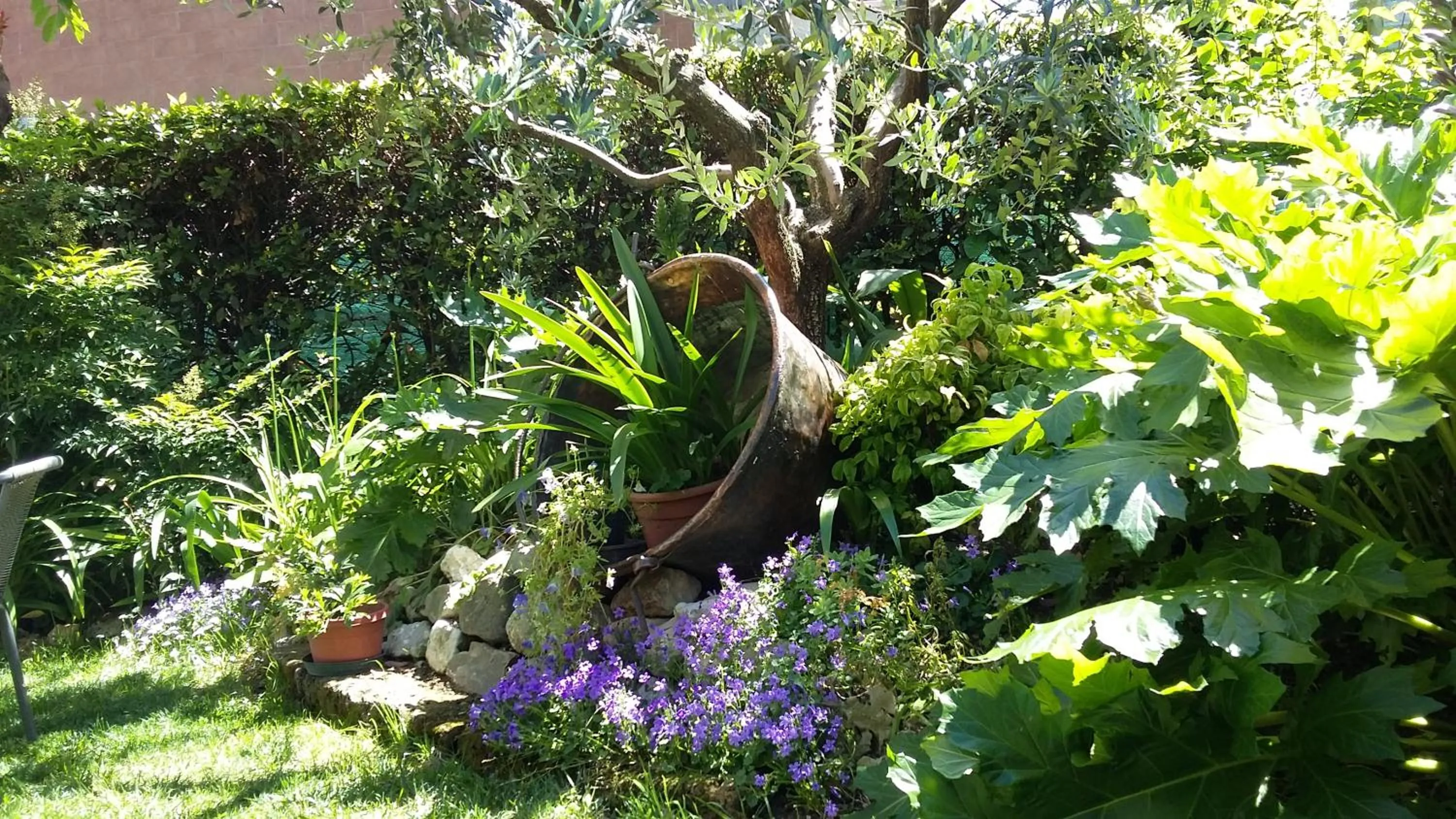 Garden in B&B Il Paiolo