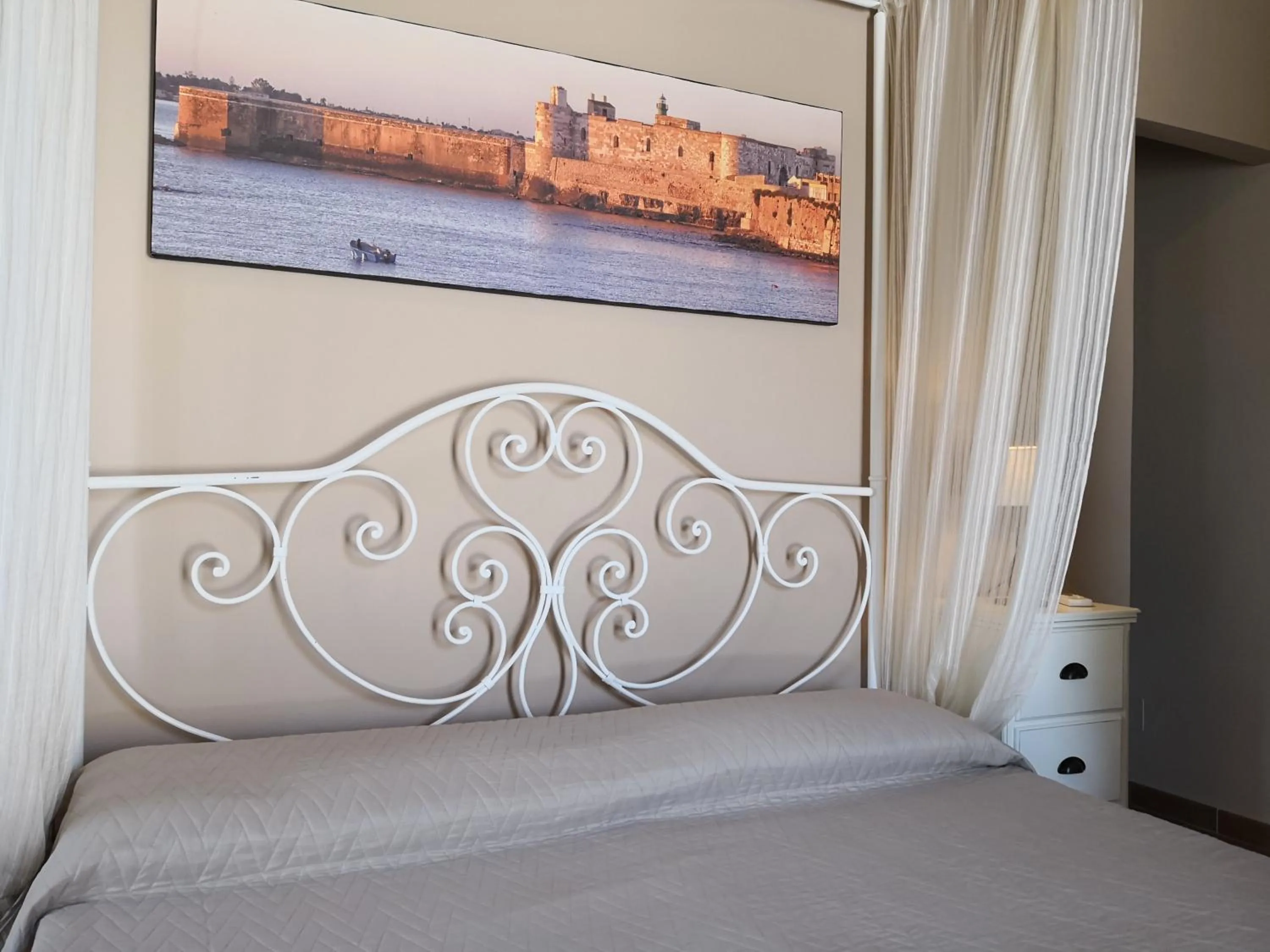 Bed in Masseria Case Damma