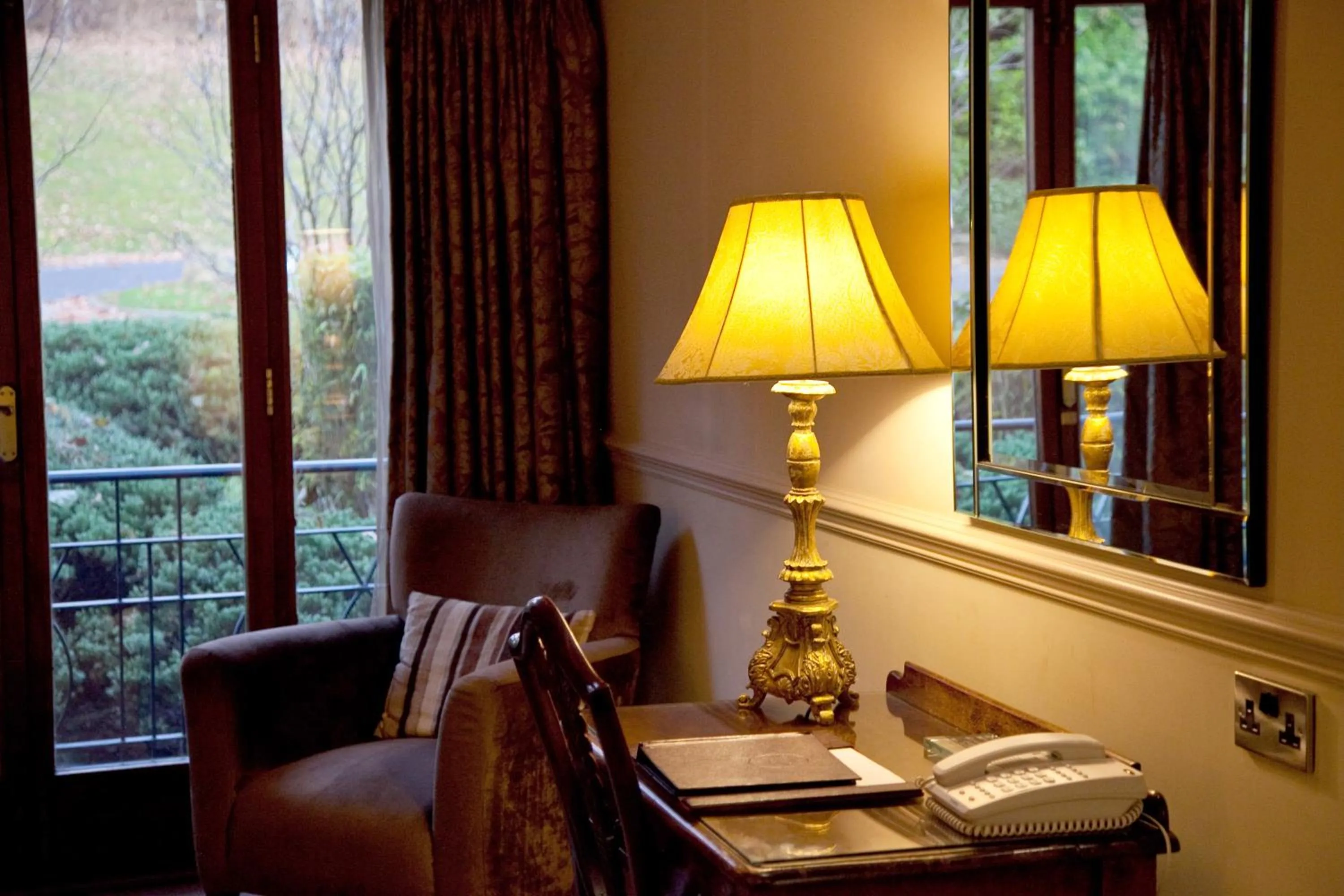 Seating area in Whitley Hall Hotel