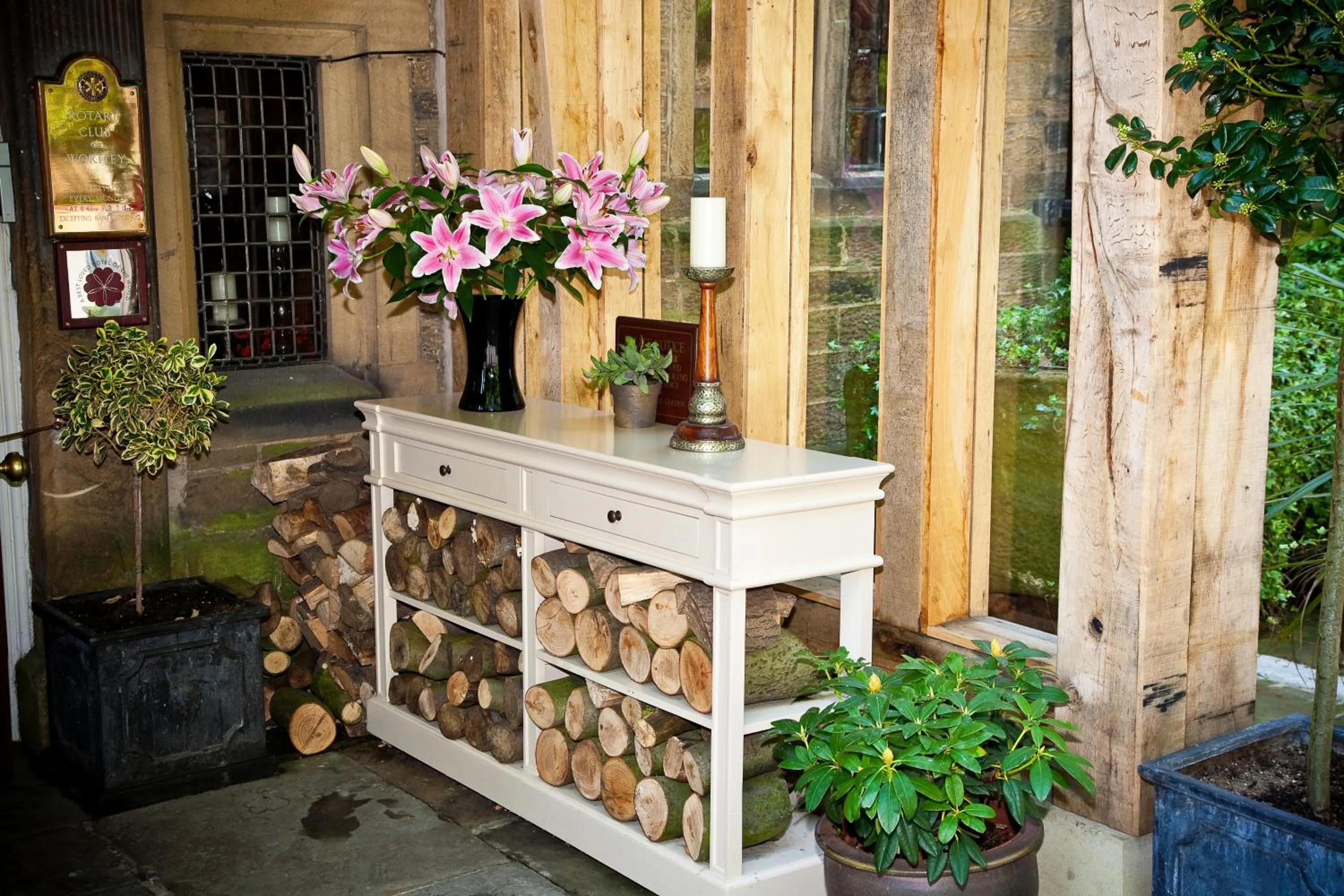 Facade/entrance in Whitley Hall Hotel