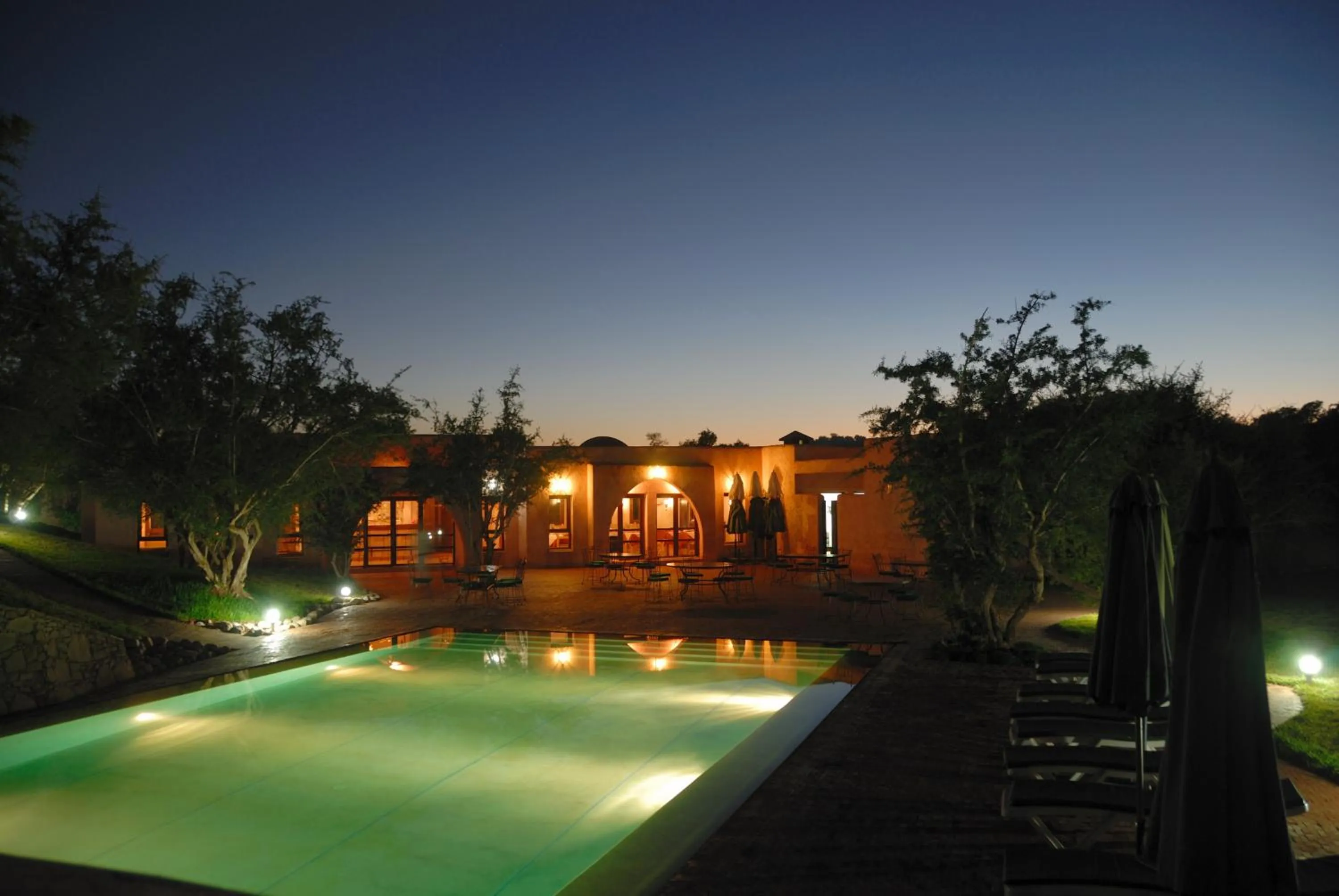 Swimming pool in Paradis Nomade