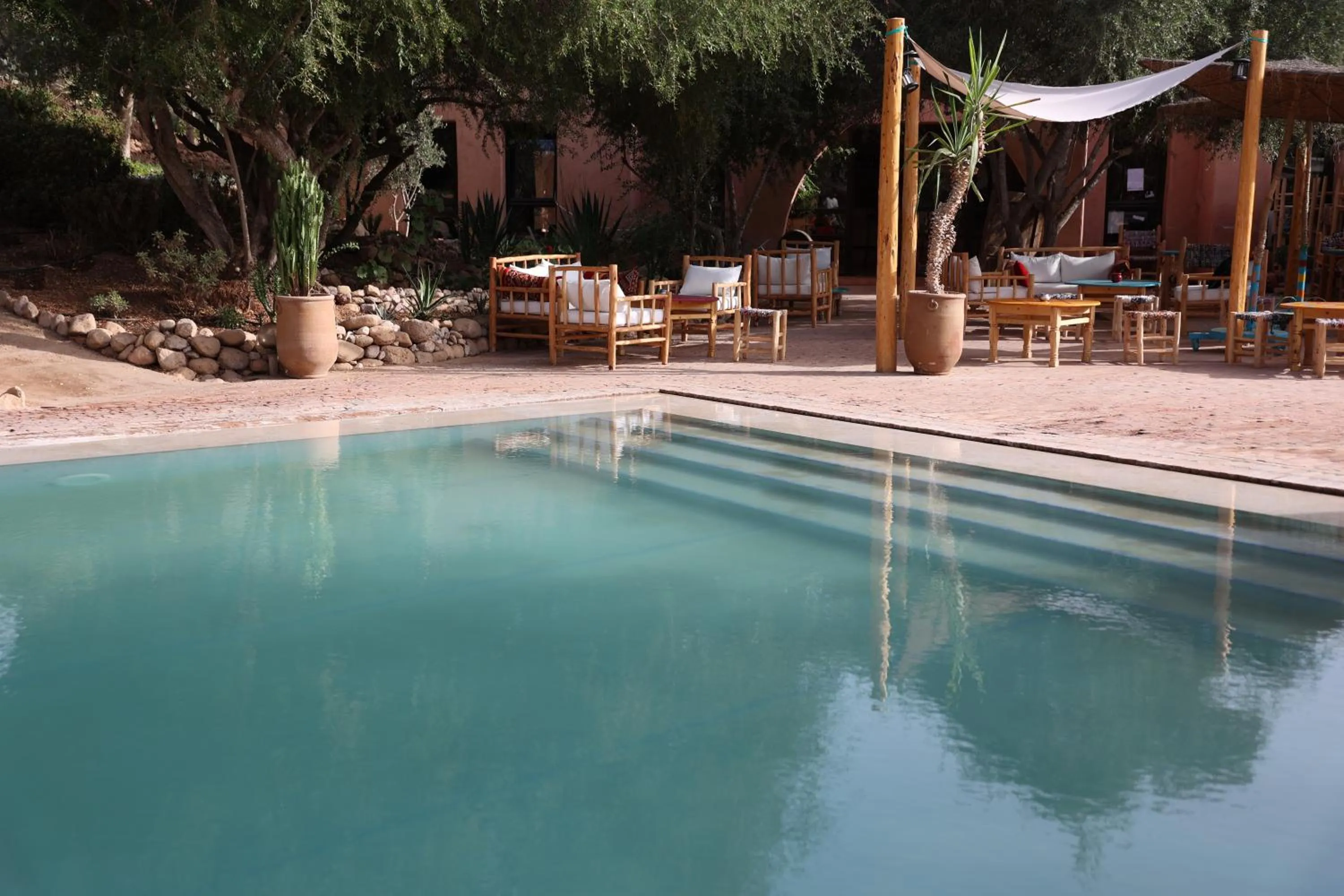 Swimming pool in Paradis Nomade