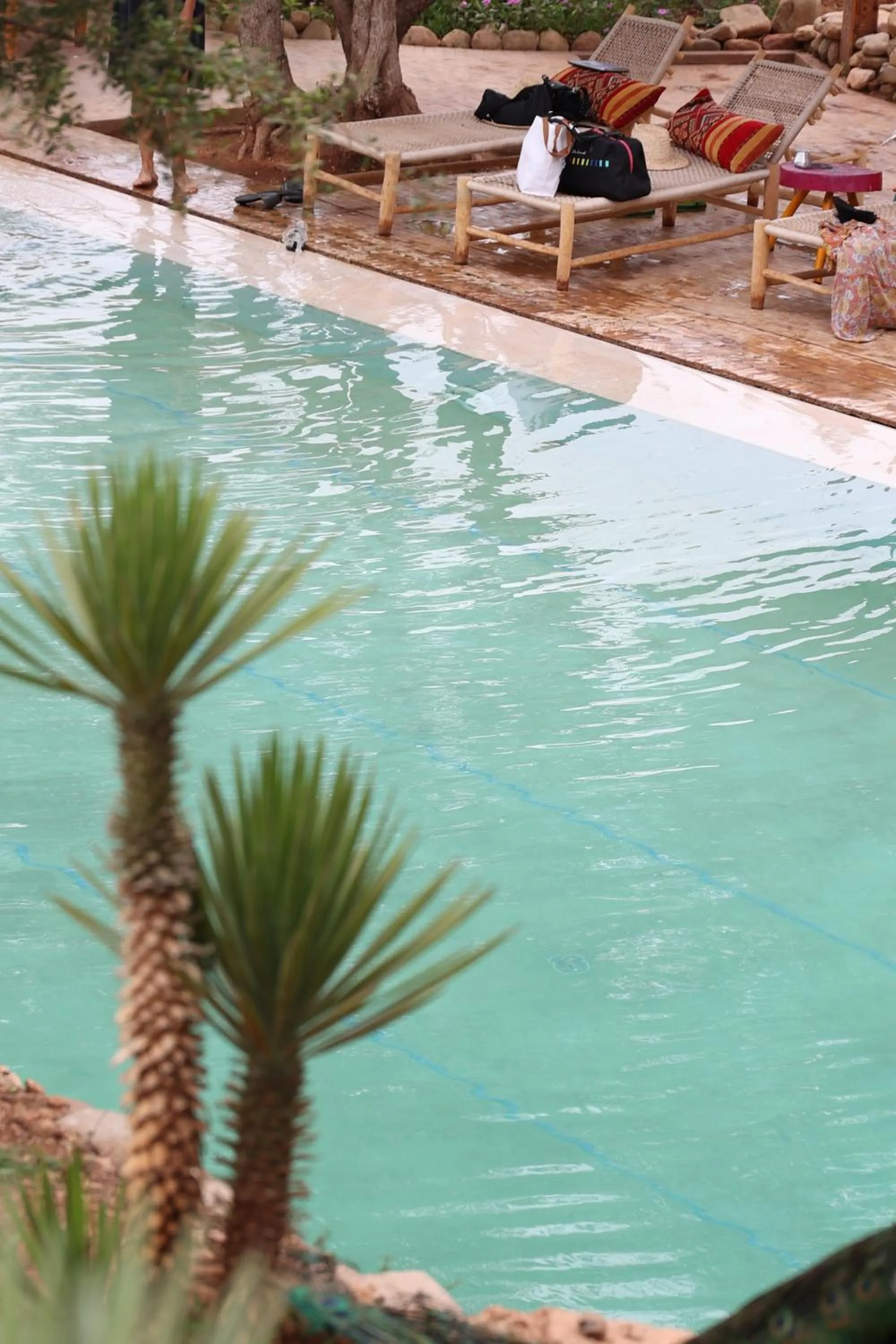 Swimming pool in Paradis Nomade