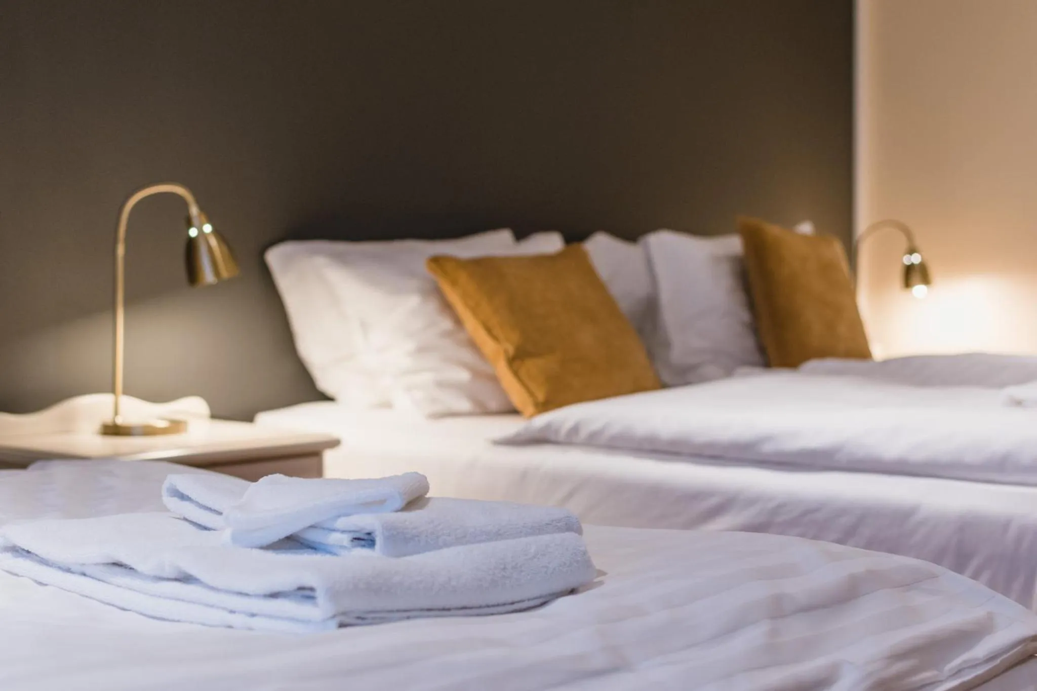 Bedroom, Bed in Sel - Hótel Mývatn