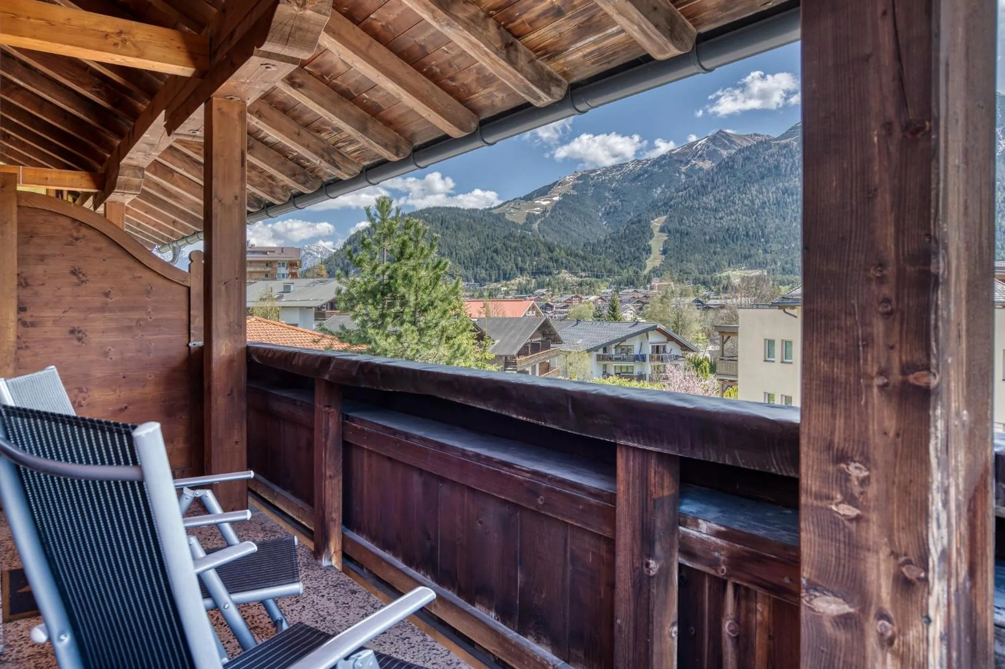 Mountain view in Boutiquehotel ZOMM in Seefeld